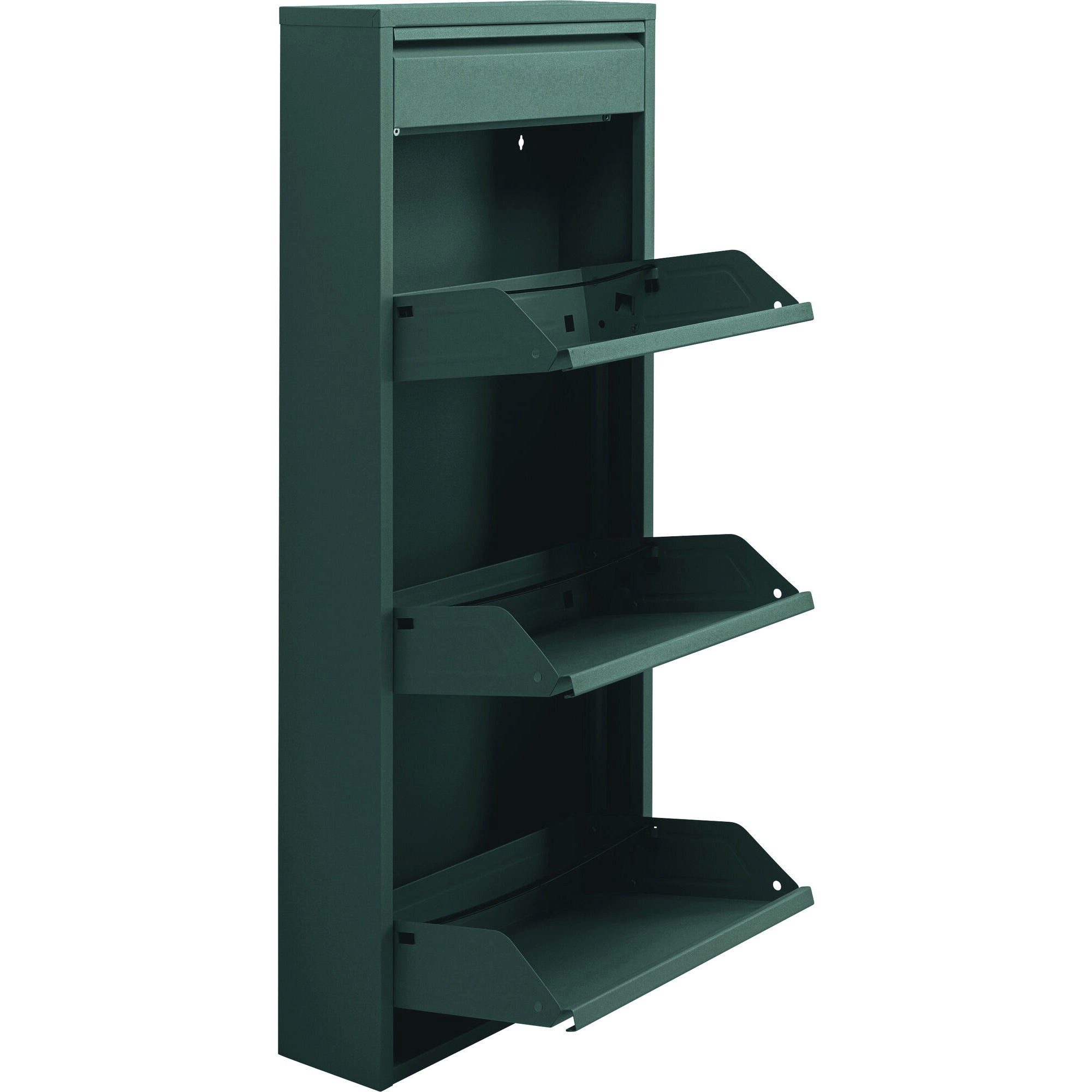Kare Design Schuhschrank Caruso schmaler Schuhkipper mit 3+1 Klappen
