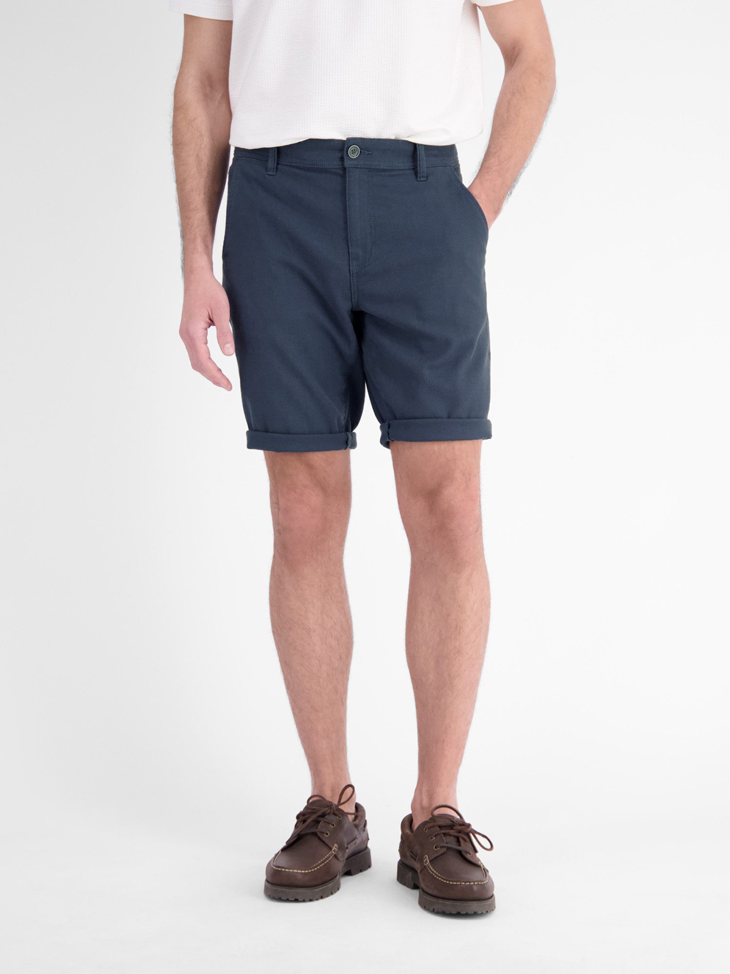 Shorts Bequeme Shorts aus griffiger Baumwolle mit Stretchanteil