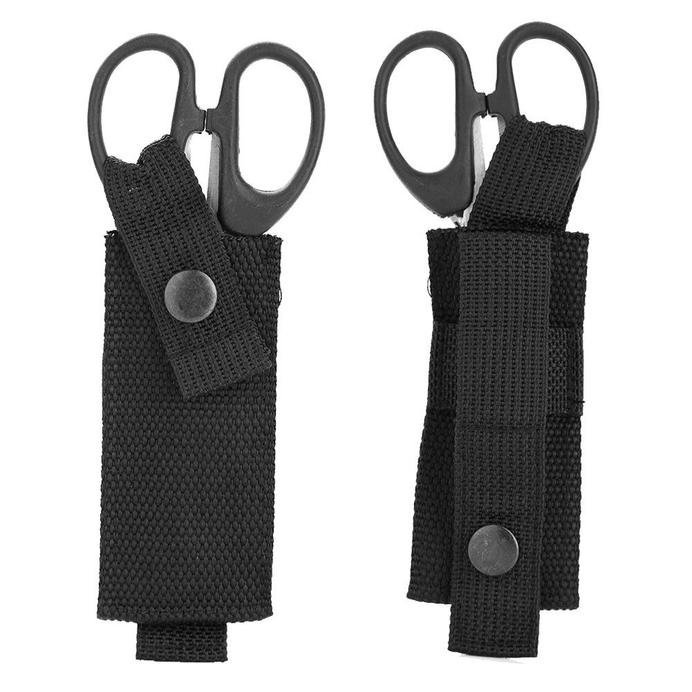 GARRYFIZH Arzttasche Taktische Scherentasche MOLLE EMT Holster 900D Nylon Schwarz, MOLLE System, Robustes 900D Nylon, Leicht & Kompakt, Schnellzugriff