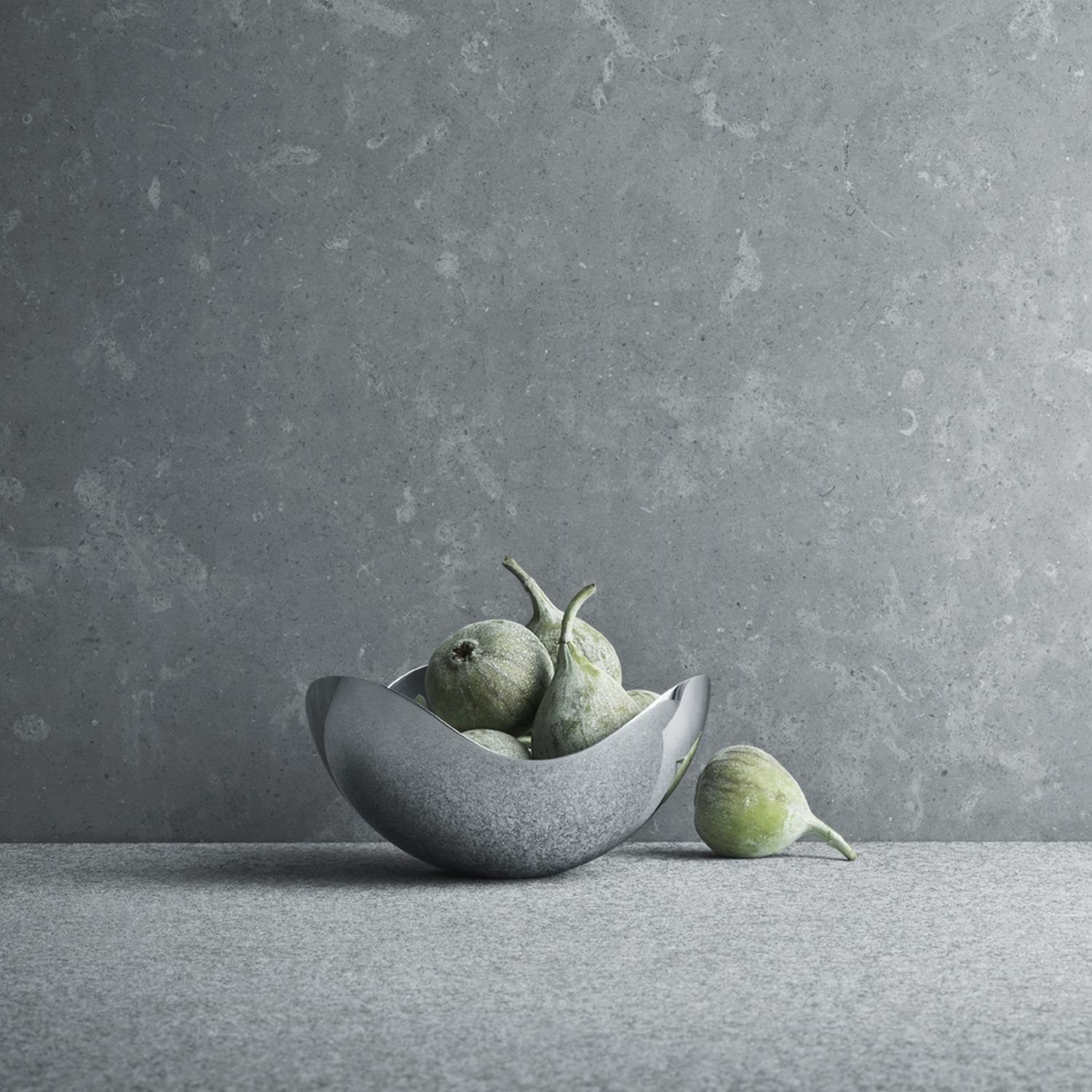 Georg Jensen Obstschale Bloom Petite, Edelstahl