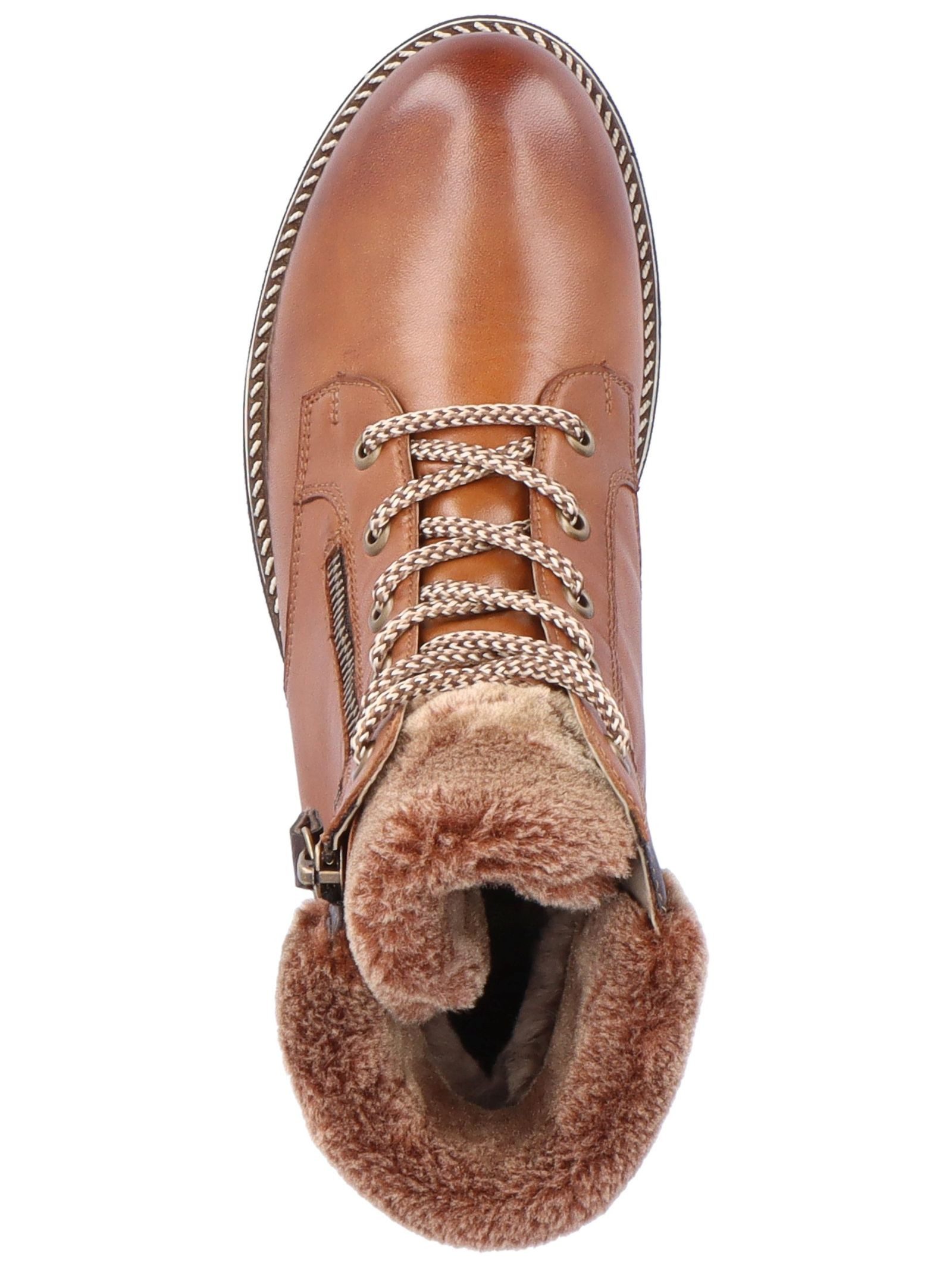 Remonte Remonte Stiefelette Glattleder Schnürstiefelette