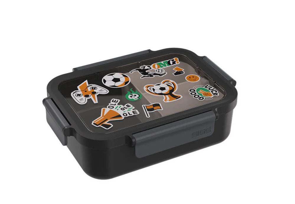 Sigg Lunchbox SIGG NIMO Kids Lunchbox, verschiedene Motive wählbar, (BPA-freie Brotdose aus hochwertigem Polypropylen – lebensmittelecht), Robuste, leichte Lunchbox im kindgerechten Design