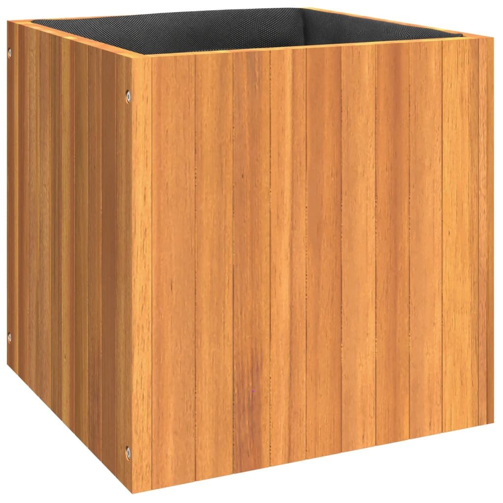 vidaXL Blumentopf Pflanzkübel 45x45x45 cm Massivholz günstig online kaufen