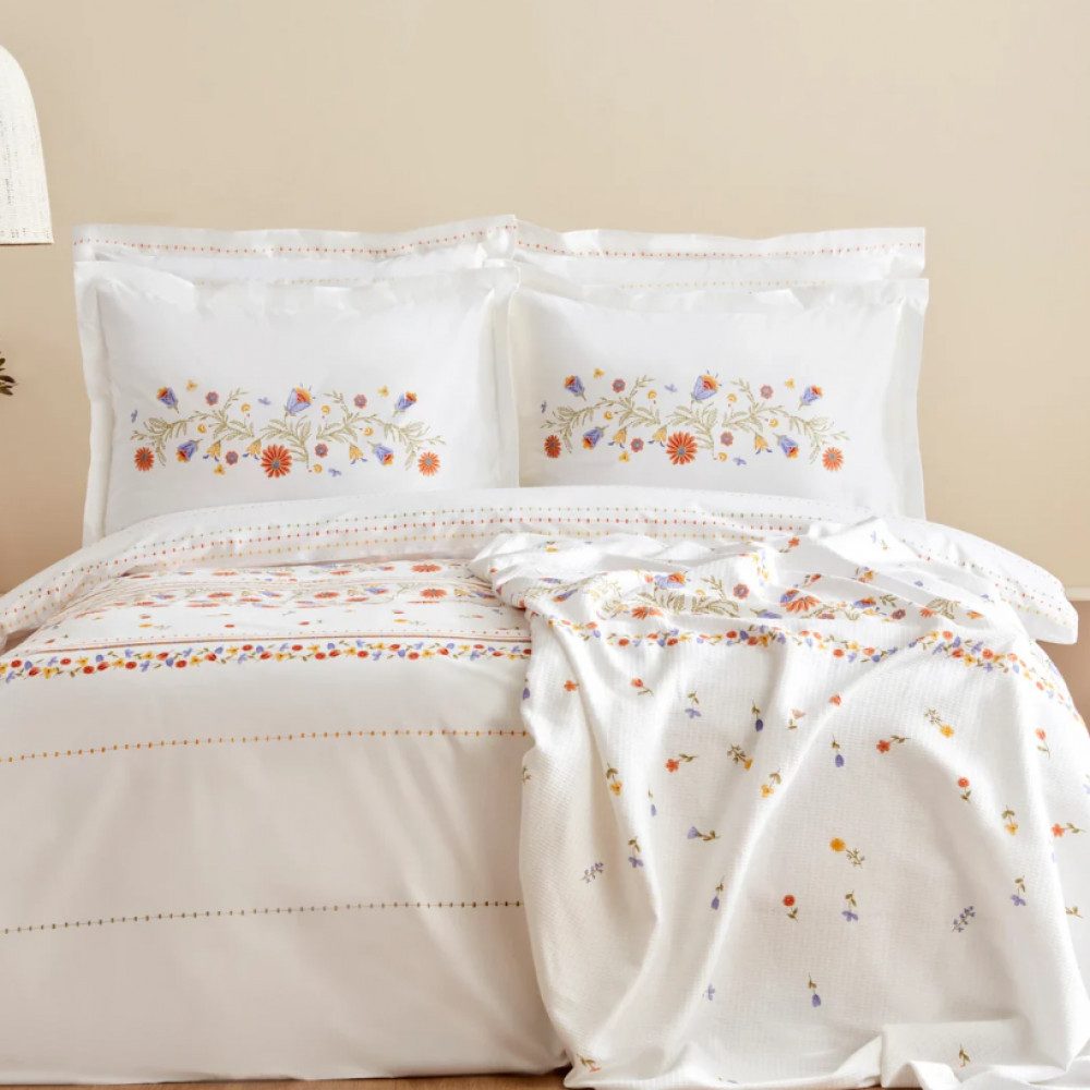 Karaca Bettwäsche Clarice 100% Baumwolle Doppelbett günstig online kaufen