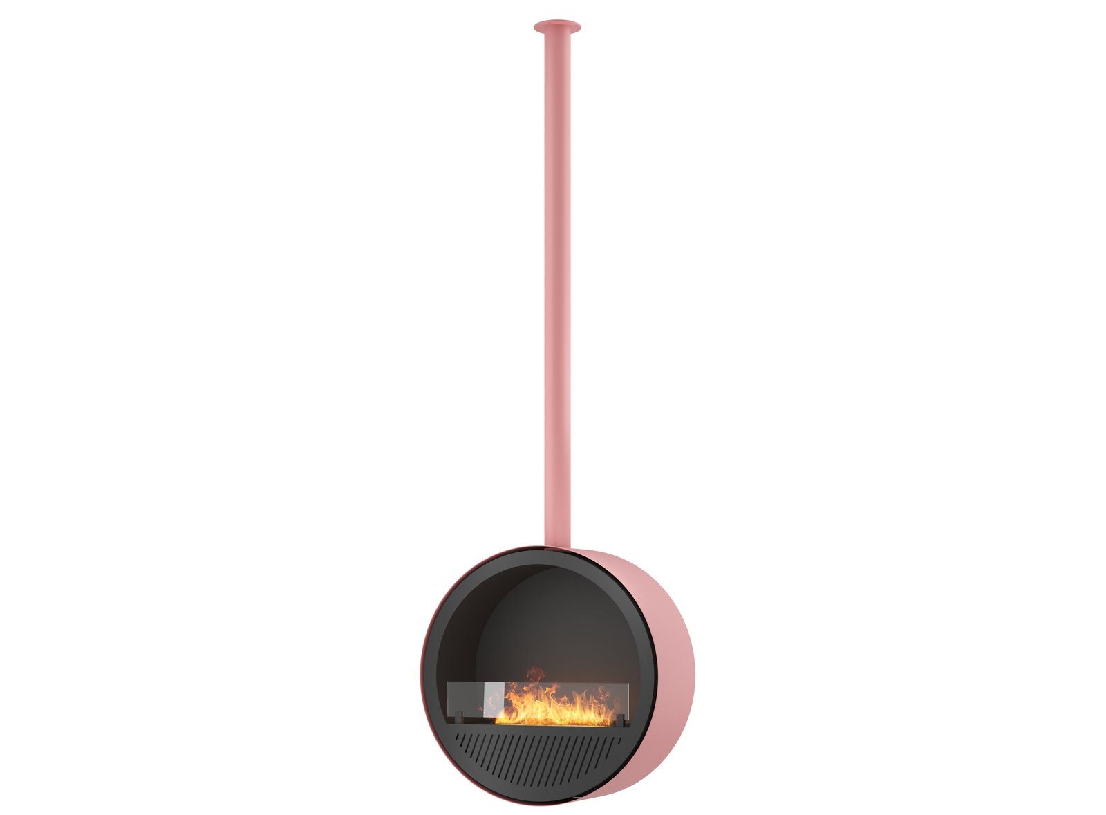 Infire Echtfeuer-Dekokamin Incyrcle Slim Ethanolkamin, bis 2 KW Heizleistung, TÜV zertifiziert
