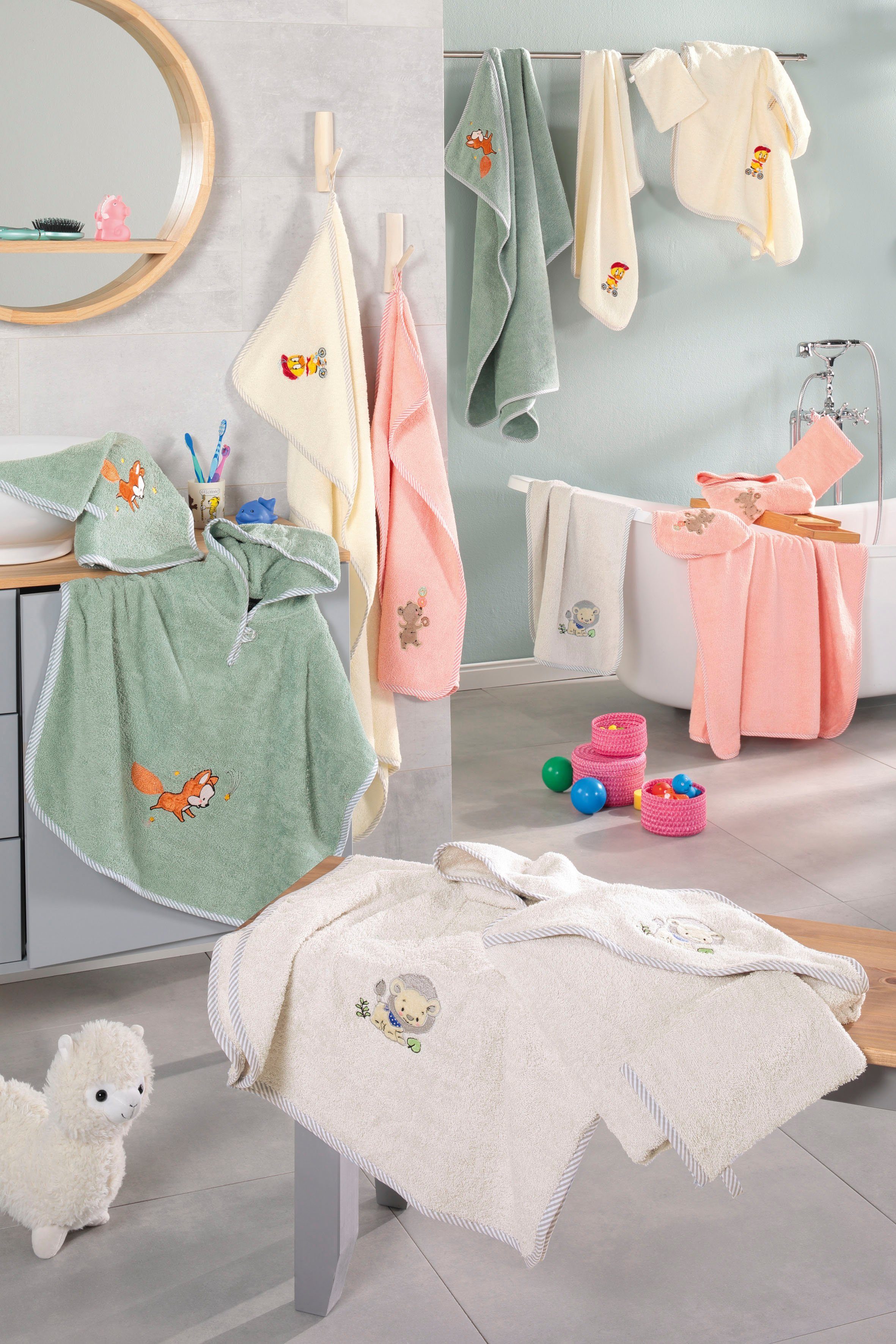 ROSS Kapuzenhandtuch KIDSLINE, Frottier (1-St), 100 günstig online kaufen
