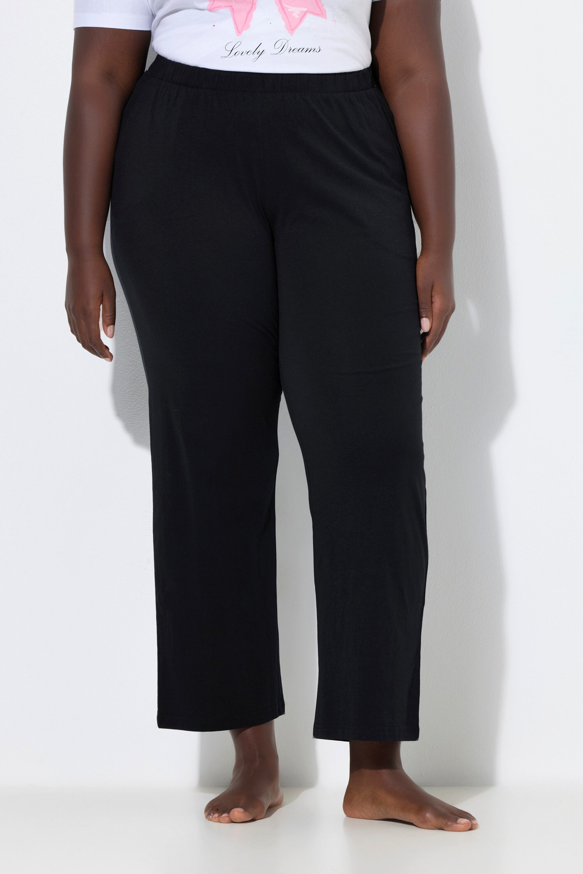 Ulla Popken Pyjama Pyjamahose uni / günstig online kaufen