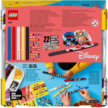 LEGO® Konstruktionsspielsteine »Mickys Armband-Kreativset (41947), LEGO® DOTS«, (349 St), Made in Europe