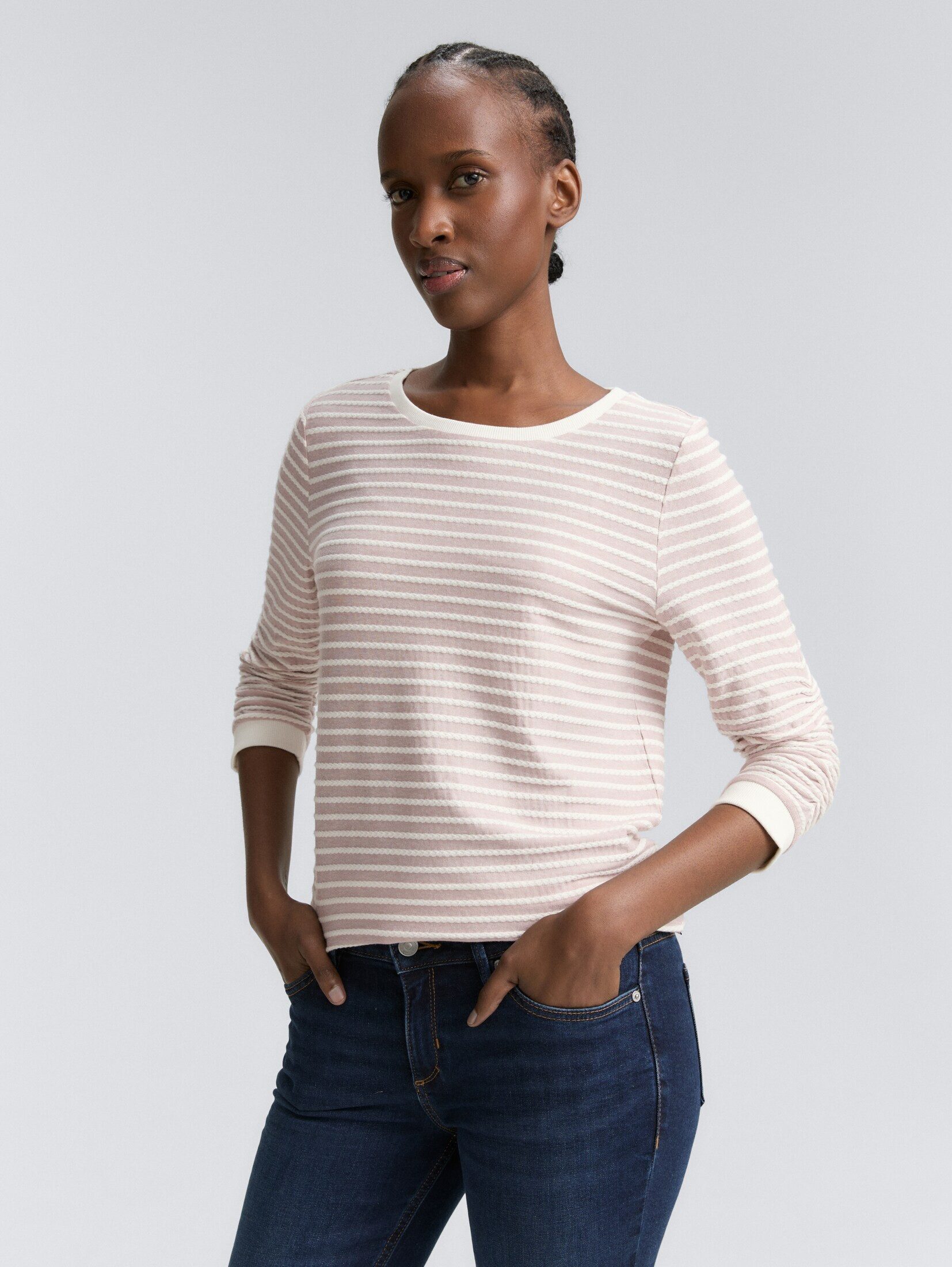 TOM TAILOR Denim Sweatshirt Sweatshirt mit günstig online kaufen