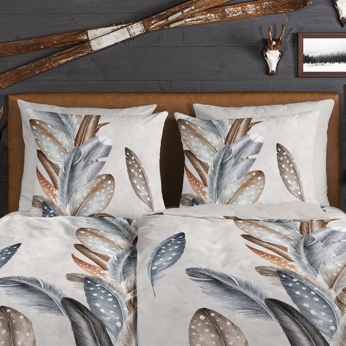 TRAUMSCHLAF Bettwäsche Federn, Flanell, 2 teilig, besonders weich und warm günstig online kaufen