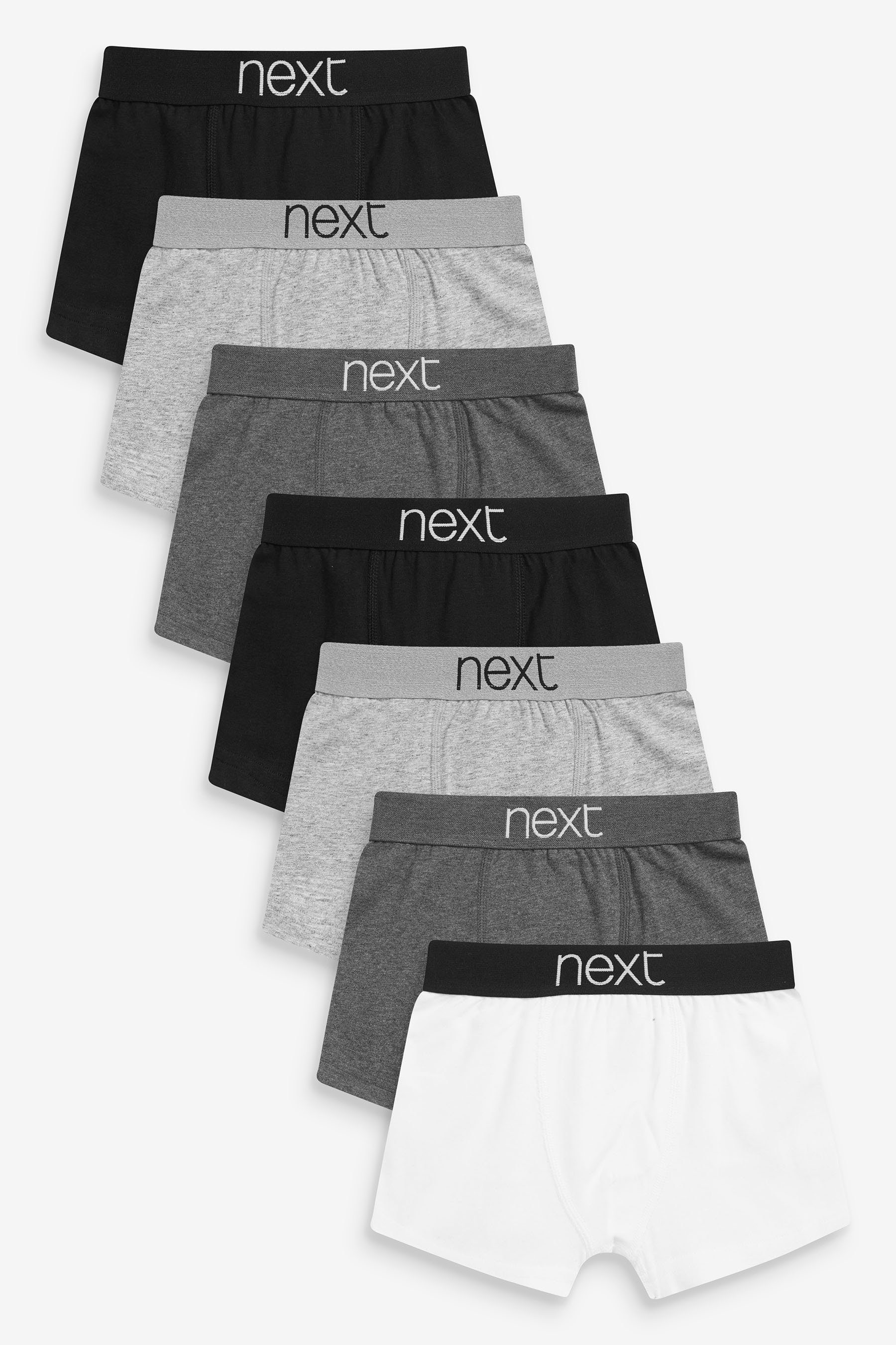 (7-St) Trunk Next 7er-Pack Unterhosen, Monochrome