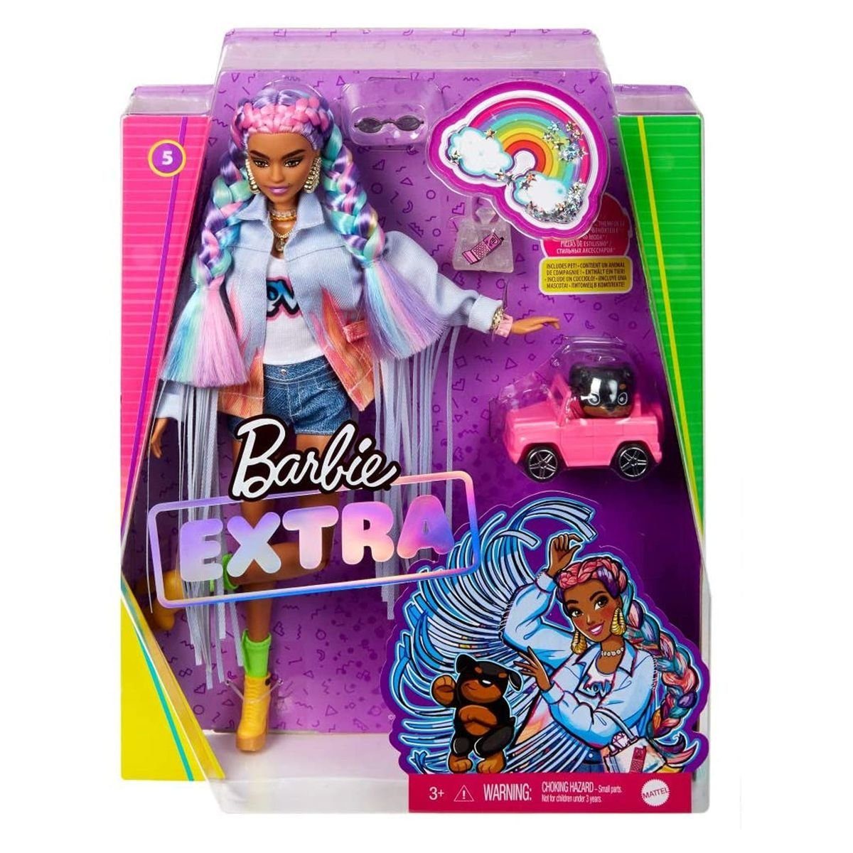 Mattel® Puppen Accessoires-Set »Mattel GRN29 - Barbie - Extra - Puppe