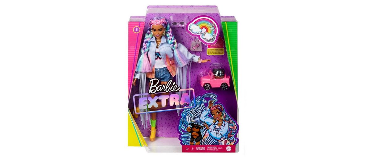 Mattel® Puppen Accessoires-Set »Mattel GRN29 - Barbie - Extra - Puppe