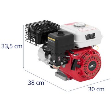 MSW Stromerzeuger 4-Takt-Motor 9 PS 210 ccm OHV Benzinmotor Kartmotor Standmotor