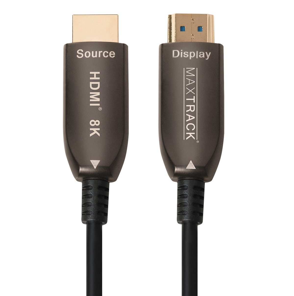 Maxtrack HDMI-Kabel, HDMI, Stecker auf Stecker (1000 cm), Aktives HDMI Glasfaser Kabel