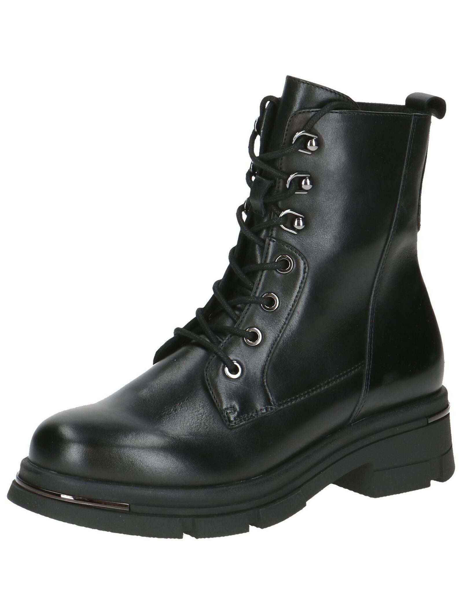 Stiefelette Nappaleder . Schnürstiefelette