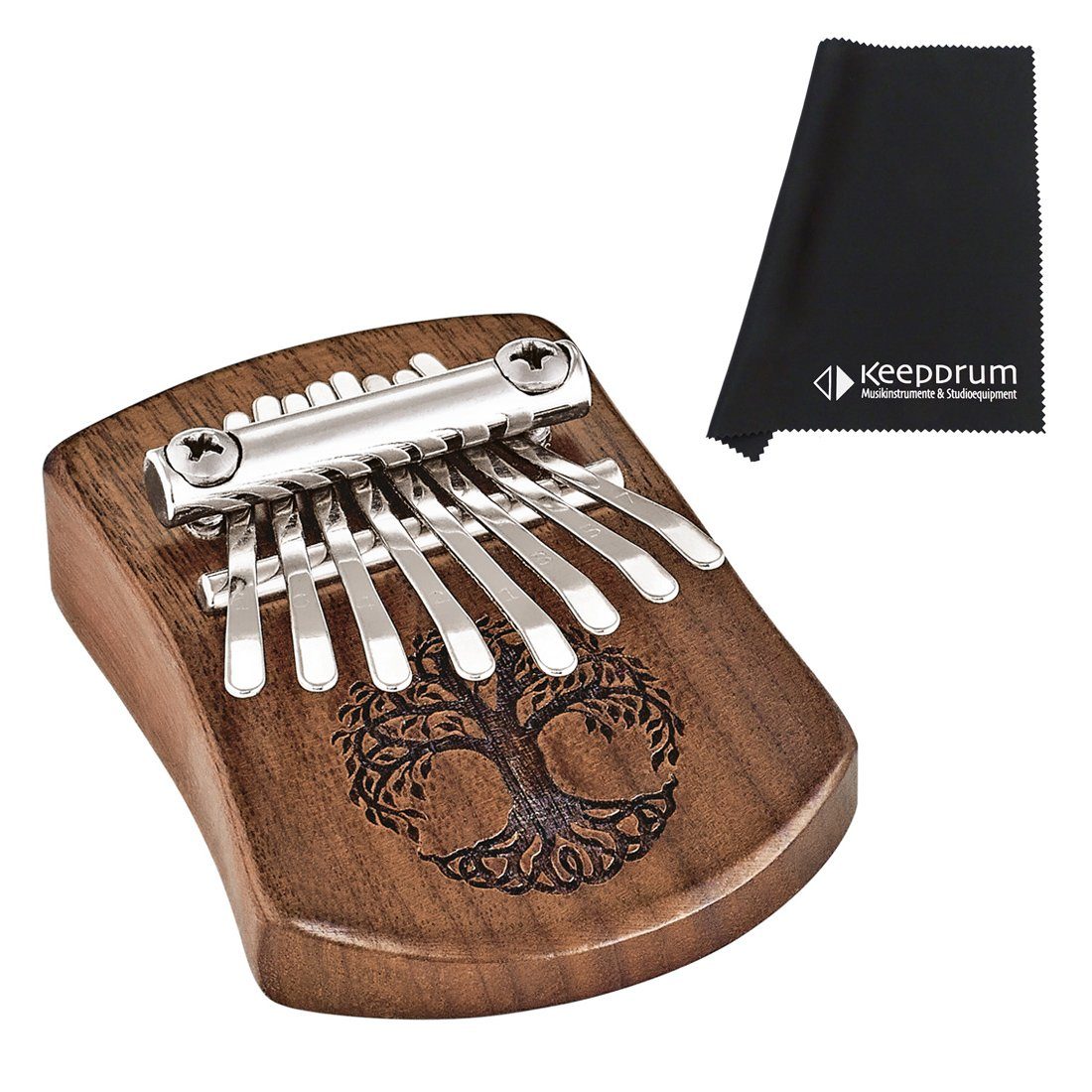 Kalimba Meinl Sonic Energy KL801TOL Mini Kalimba mit Tuch