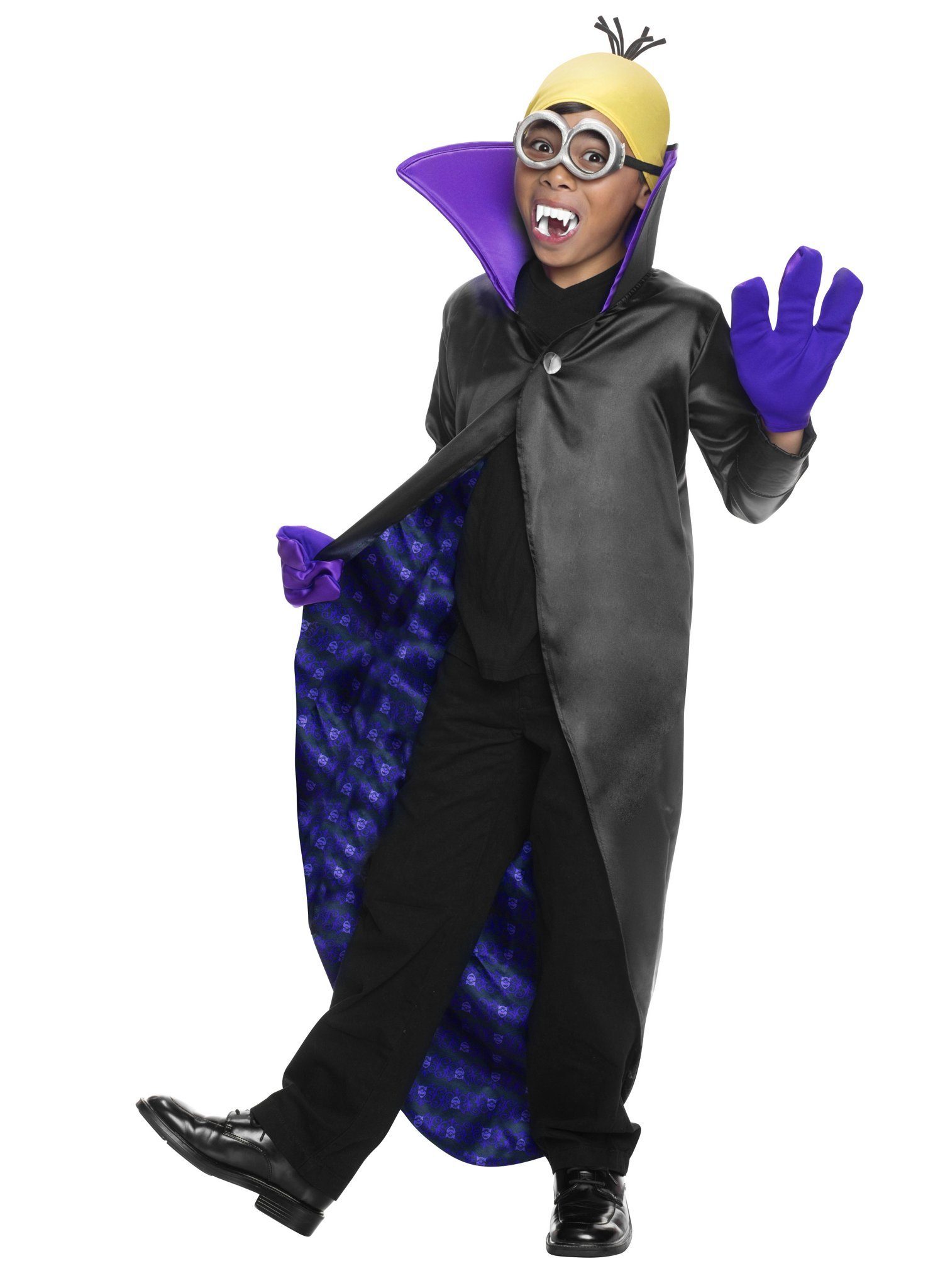 Rubie´s Kostüm Minion Dracula - Vampir Kinderkostüm Halloween, Original lizenziertes Minion Vampir Outfit für Kinder