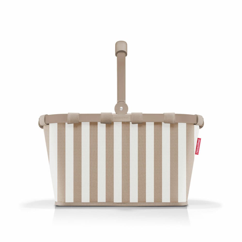 REISENTHEL® Einkaufskorb carrybag summerstripes coffee