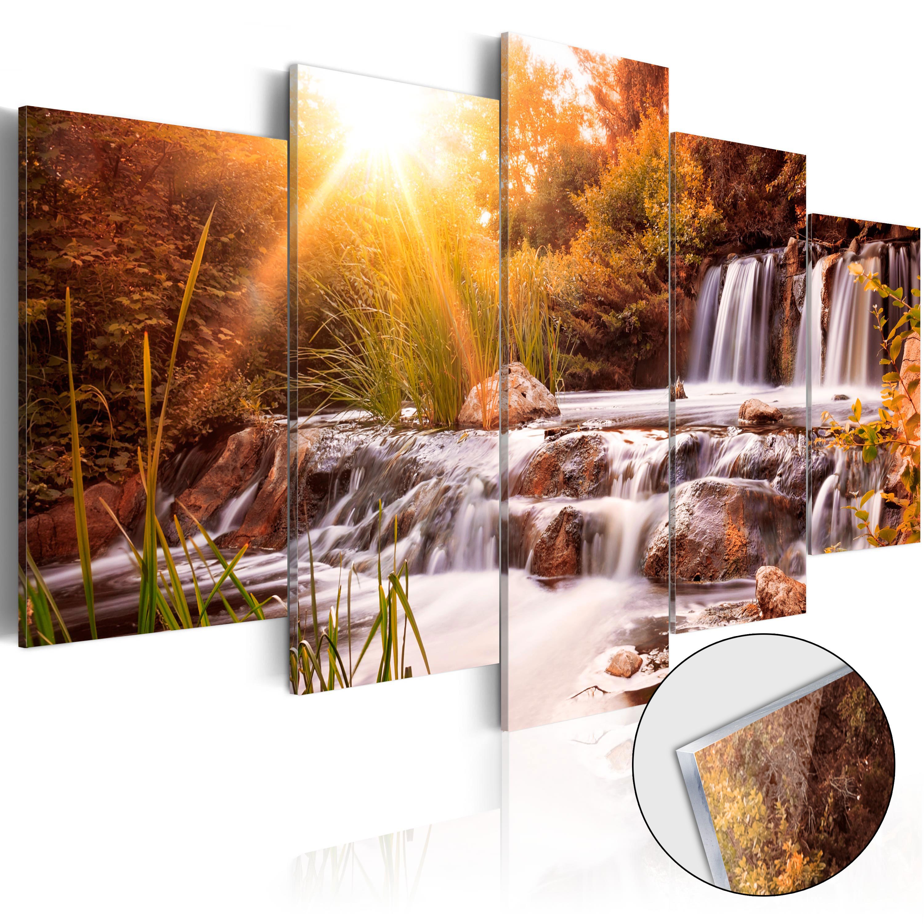 Artgeist Acrylglasbild Autumn's Valley [Glass]