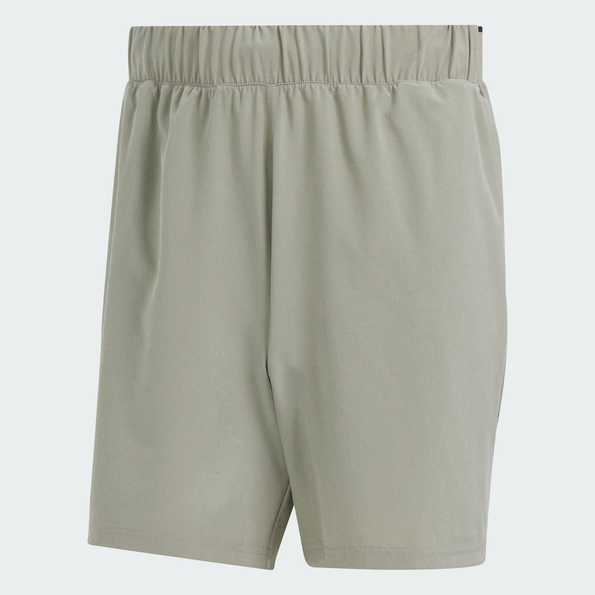 Silver STRETCH CLUB WOVEN Performance Pebble adidas SHORTS Funktionsshorts TENNIS