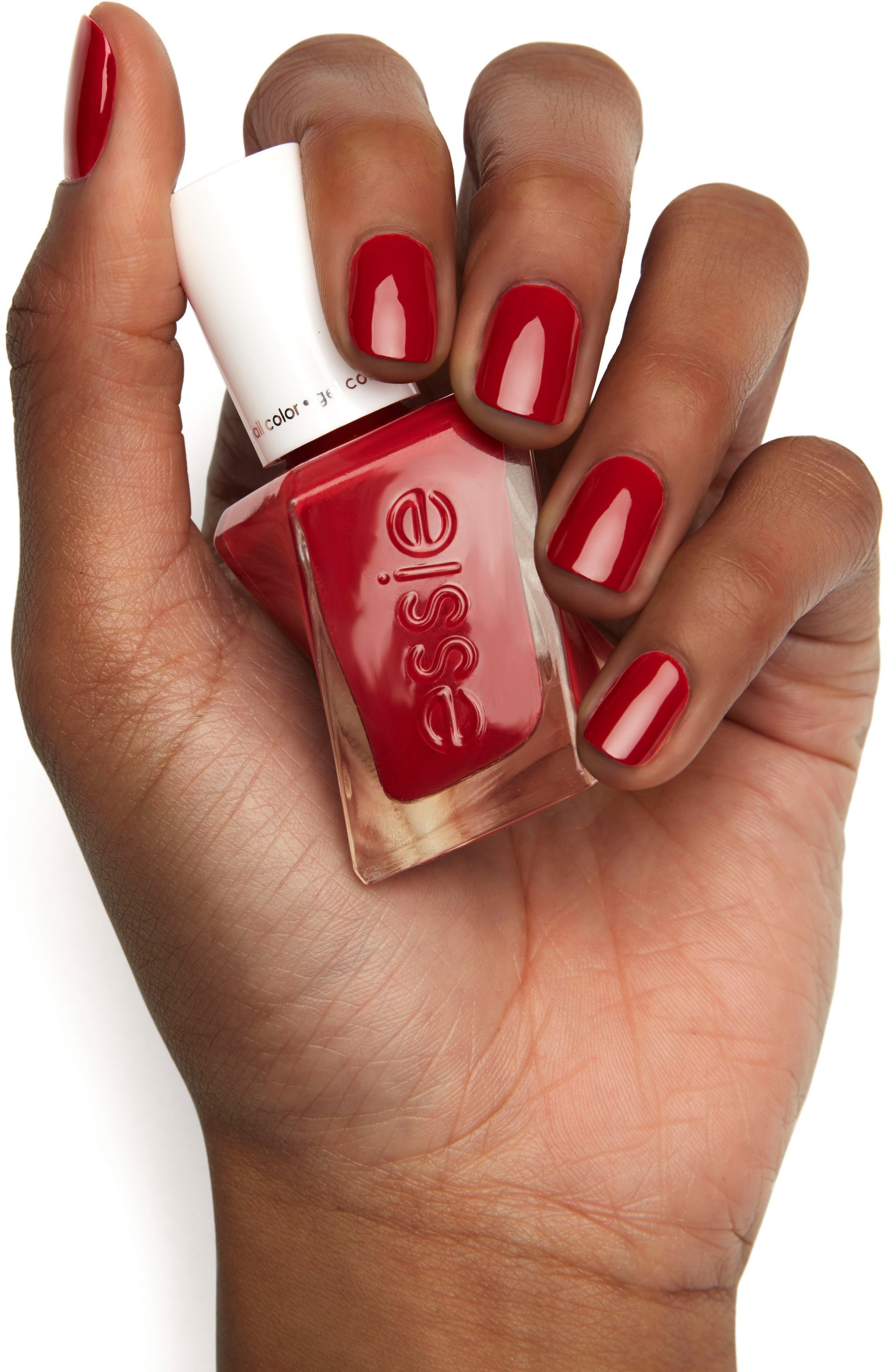 essie Gel-Nagellack 509 Couture red Rot the Paint Nr. gown Gel