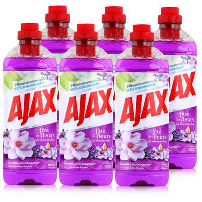 AJAX Ajax Allzweckreiniger Lavendel- & Magnolie 1 Liter - Bodenreiniger (6e Allzweckreiniger