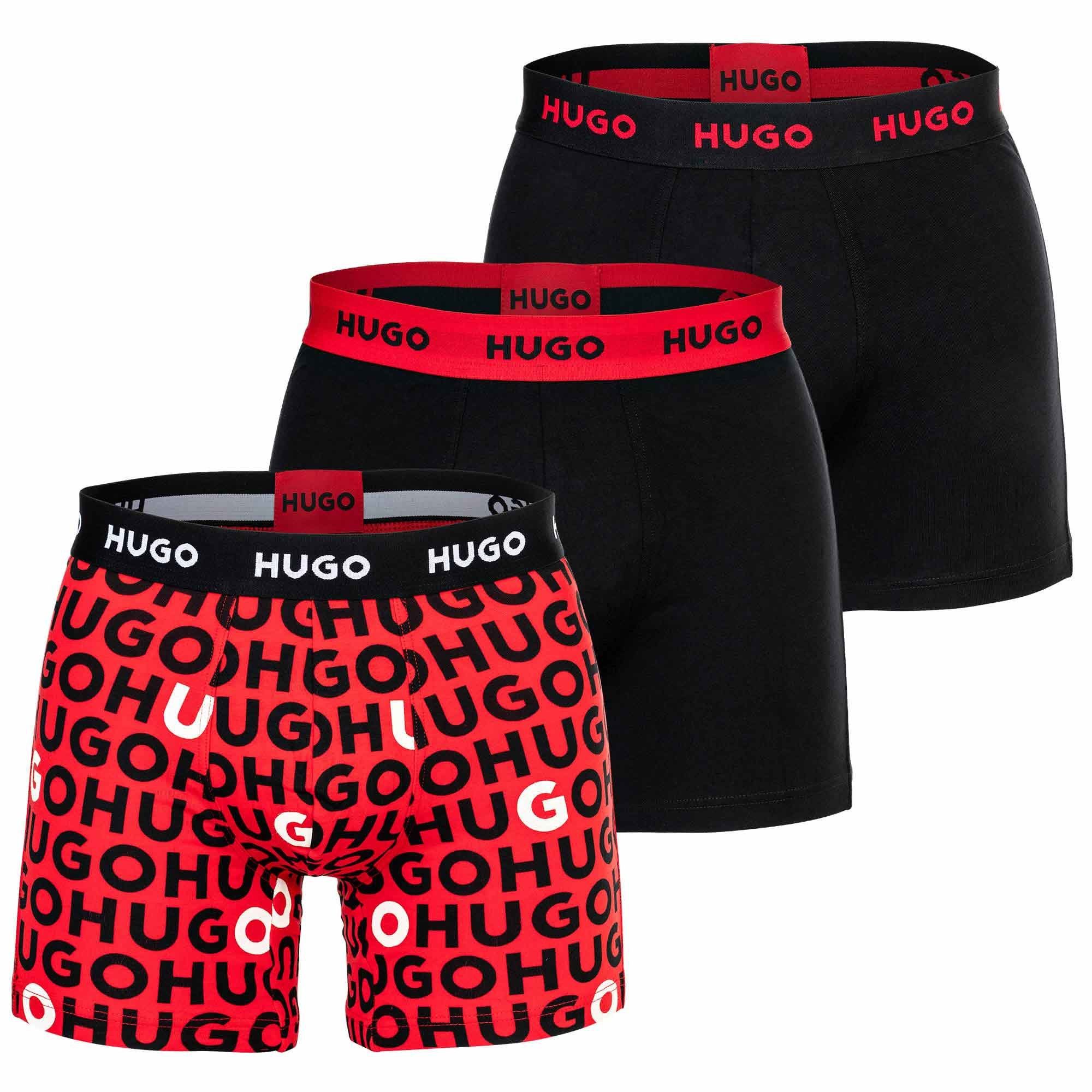 HUGO Boxer Herren Boxershort 3er Pack günstig online kaufen