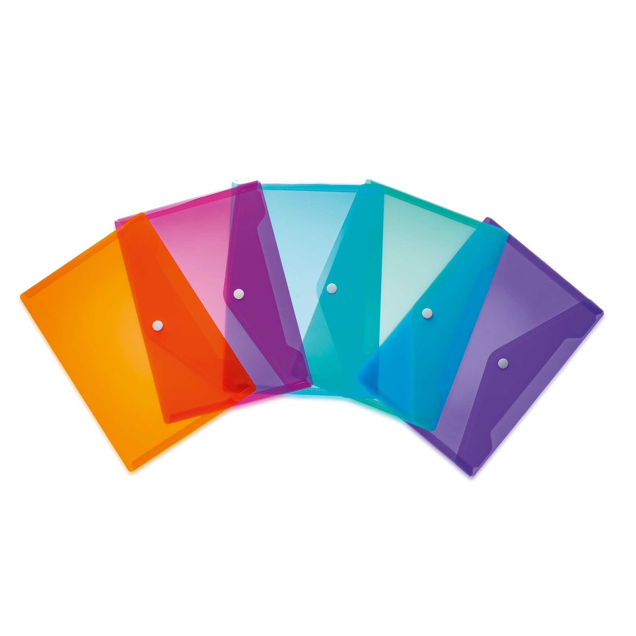 HERMA Dokumententasche Herma Dokumentenhülle PP A5+ 25 x 18 cm Trendfarben Sortierung