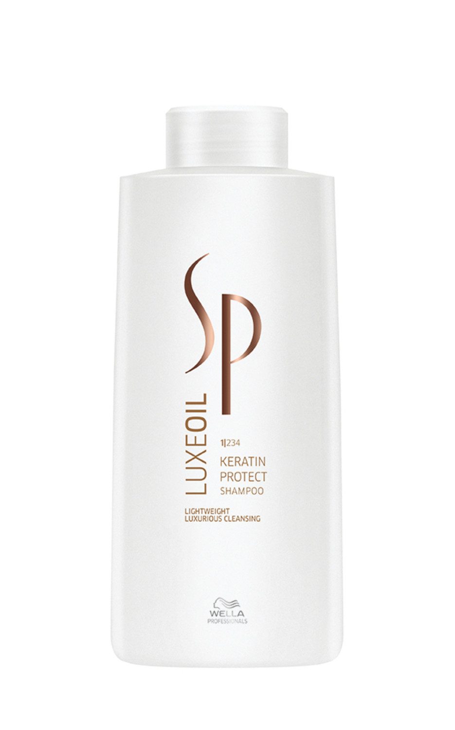 Wella SP Haarshampoo LUXE OIL KREATIN PROTECT SHAMPOO, pflegende Öle verbessern die Haarstruktur