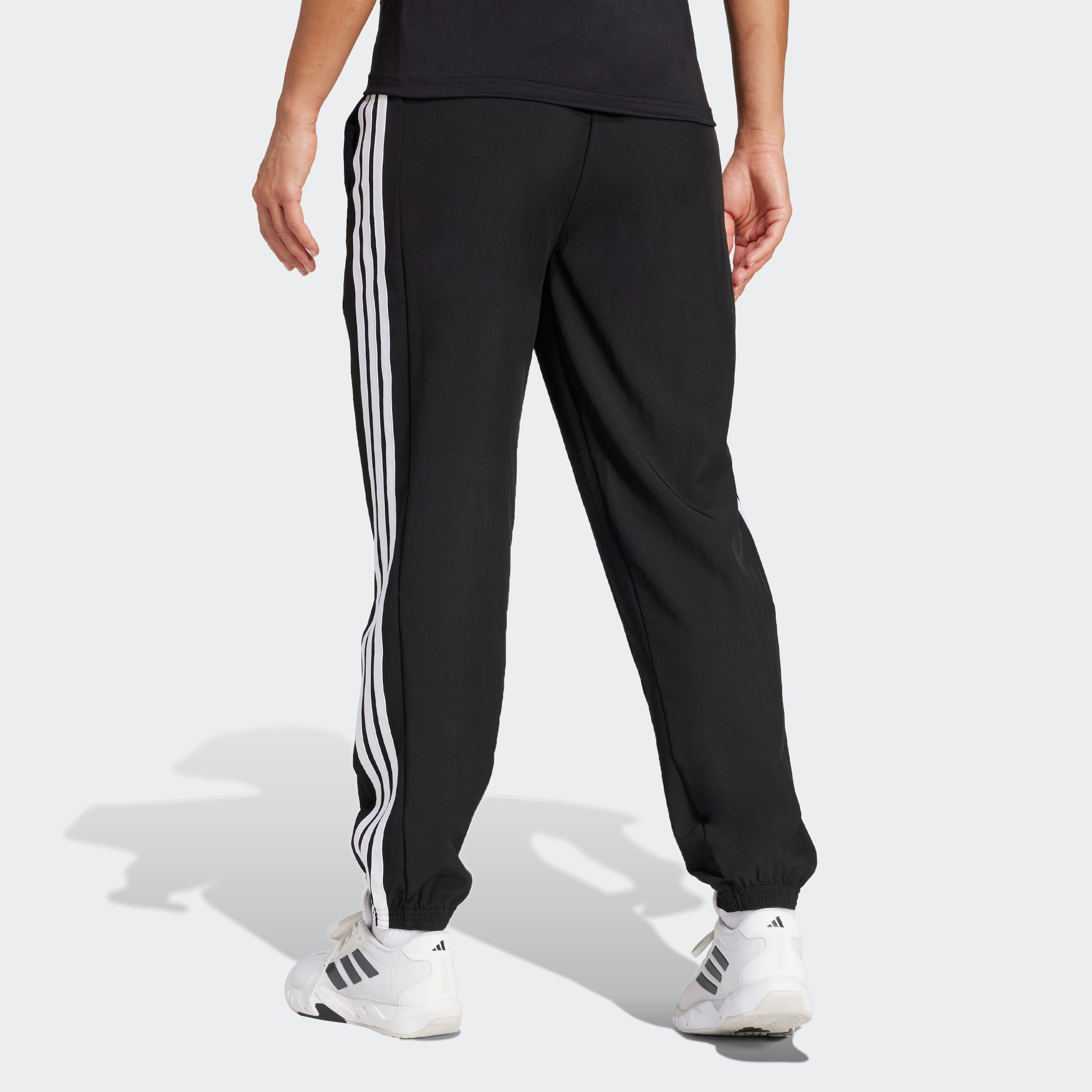 adidas Performance Sporthose TRAIN ESSENTIALS 3-STREIFEN WOVEN