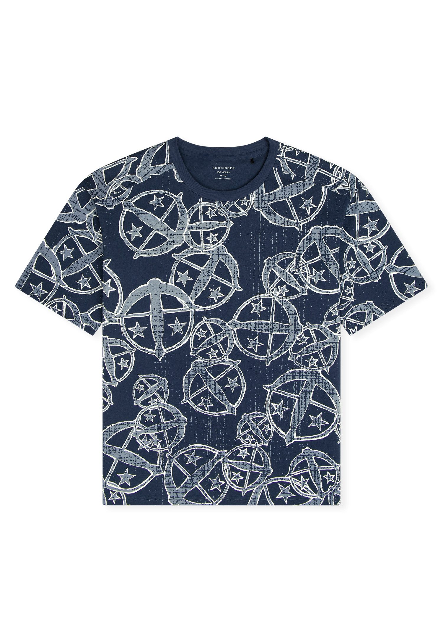 Schiesser Kurzarmshirt Schiesser 150 Years Rundhalsausschnitt, Baumwolle, A günstig online kaufen