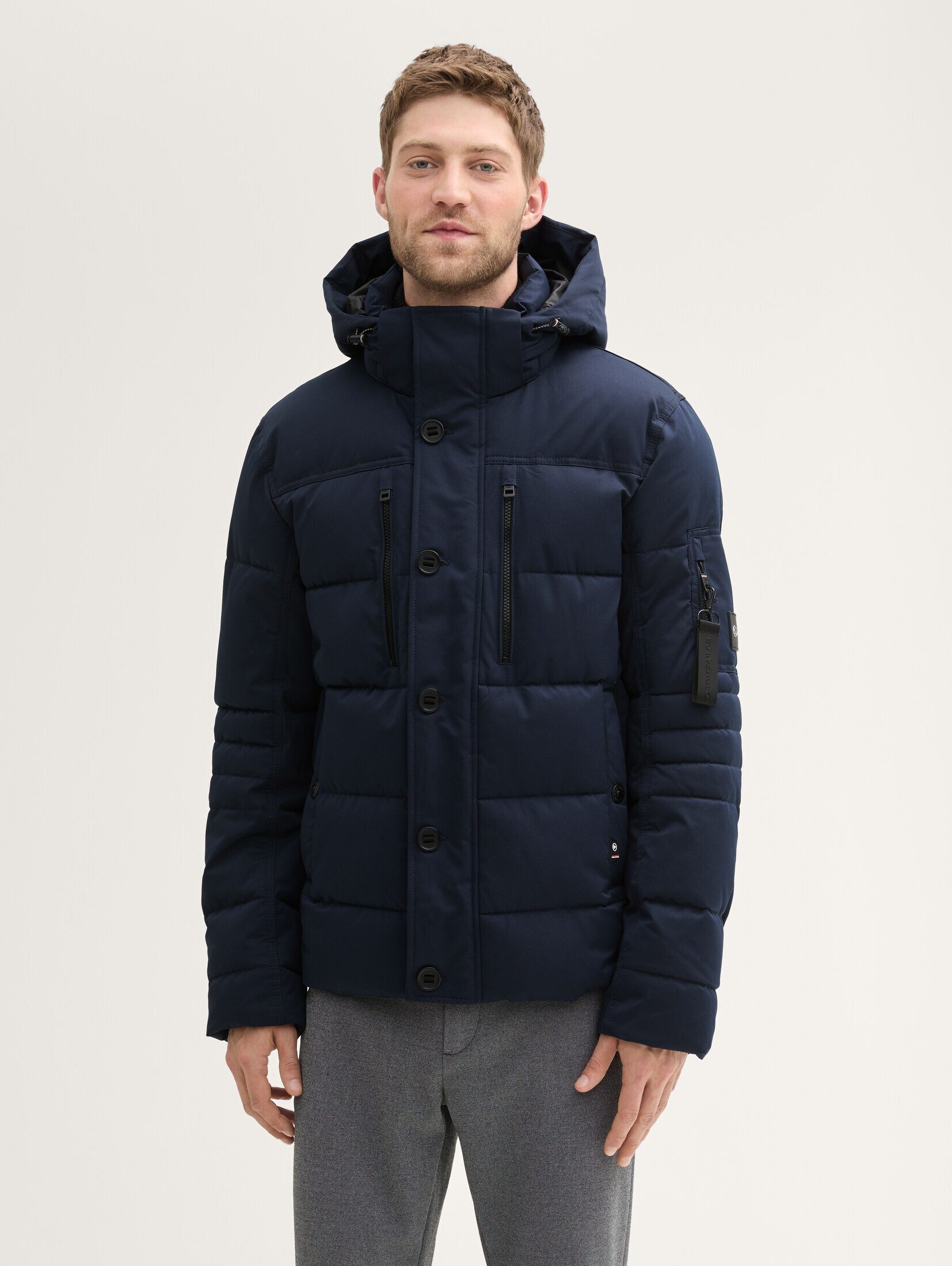 TOM TAILOR Winterjacke Pufferjacke mit abnehmbarer günstig online kaufen