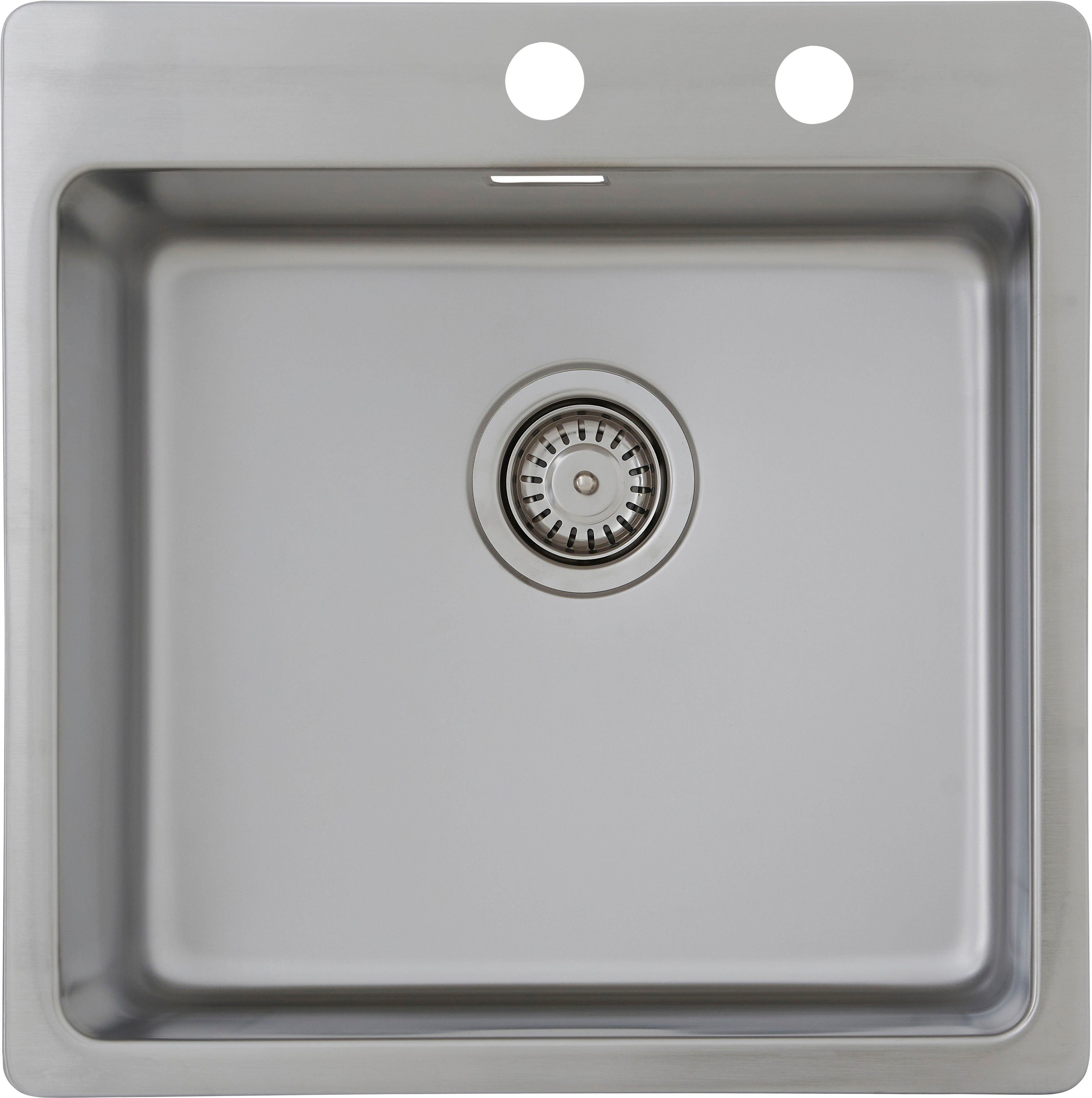 RESPEKTA Einbauspüle, 50/22,5 cm