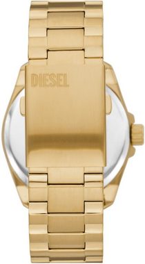 Diesel Quarzuhr MS9, DZ2163SET, (Set, 2-tlg., mit Kette), Armbanduhr, Herrenuhr, Datum, ideal auch als Geschenk