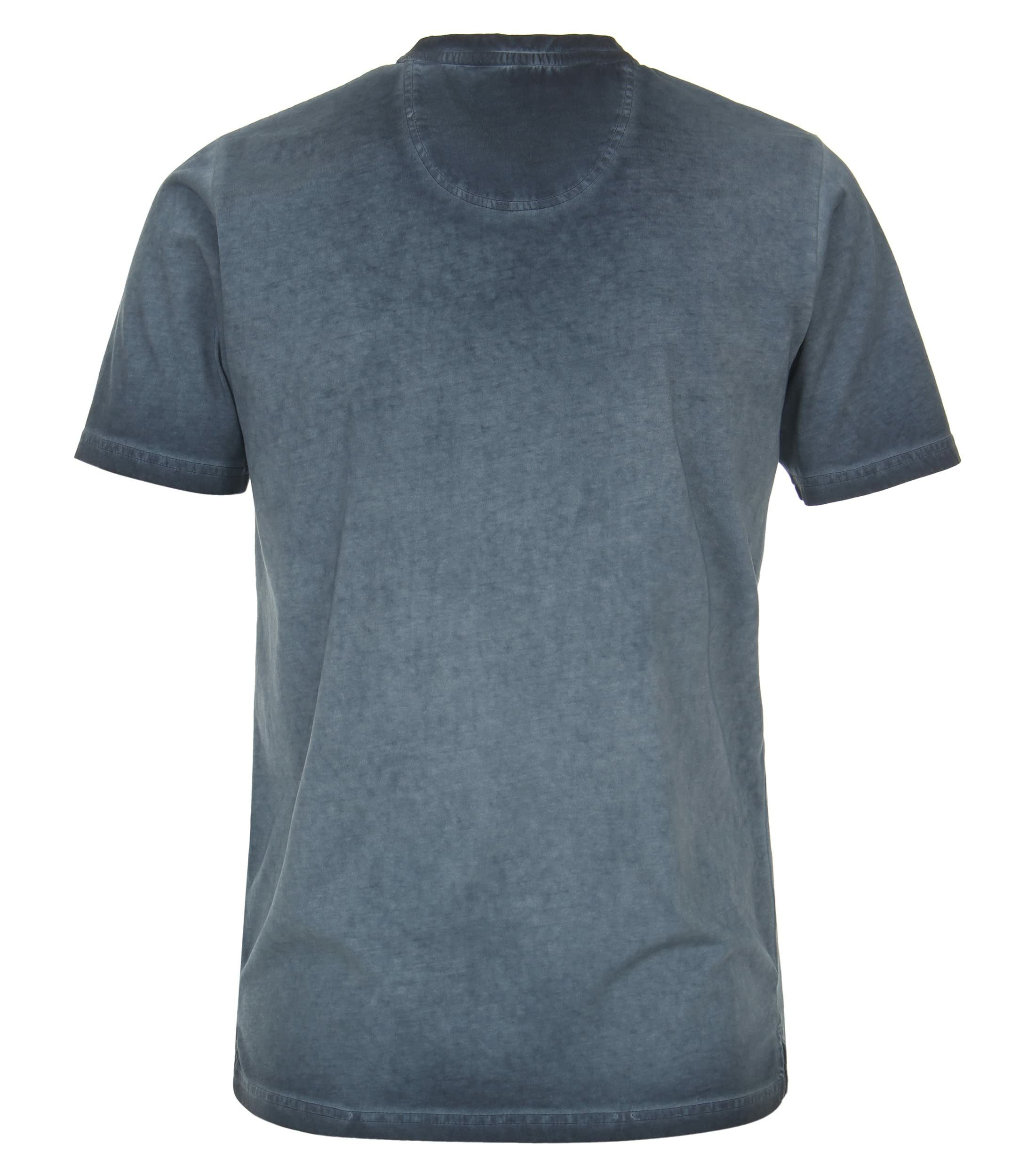 CASAMODA T-Shirt Knopfleisten T-Shirt für Herren (1-tlg., keine Angabe)