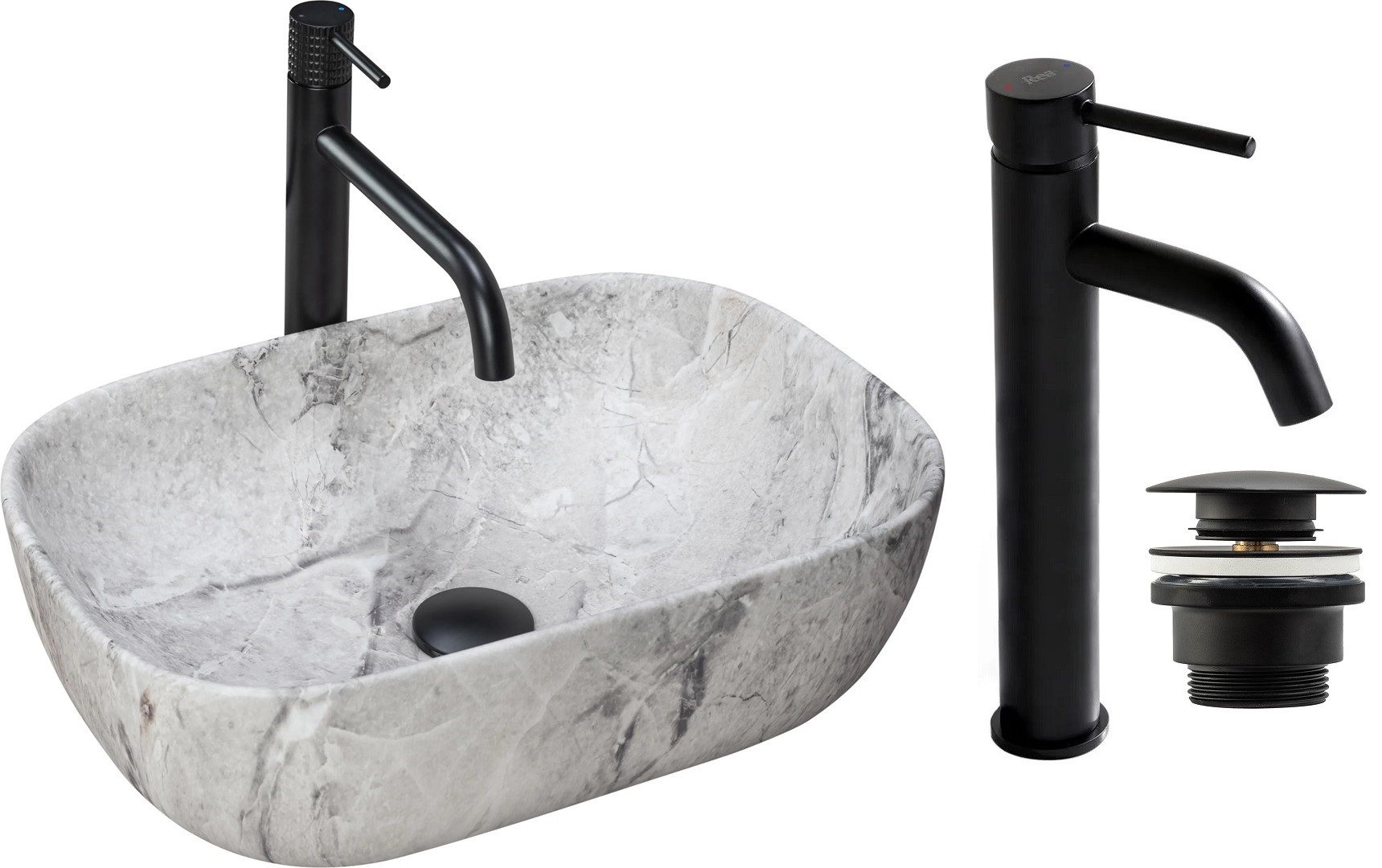 GTM Design Aufsatzwaschbecken LIVIA Modern Waschbeckenm günstig online kaufen