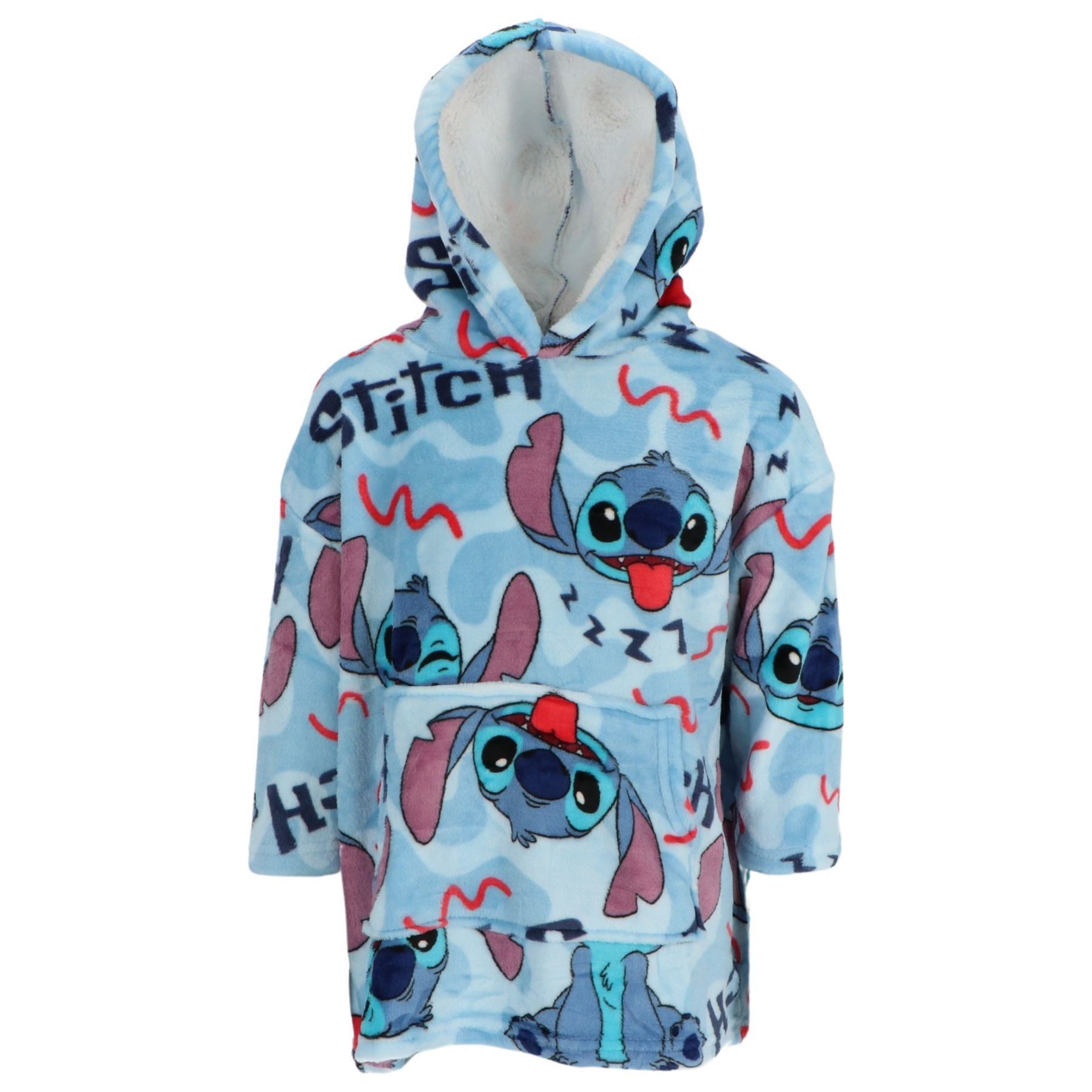 Wohndecke Kapuzendecke Kuscheldecke mit Kapuze 7-12 Jahre 100 % Polyester, günstig online kaufen