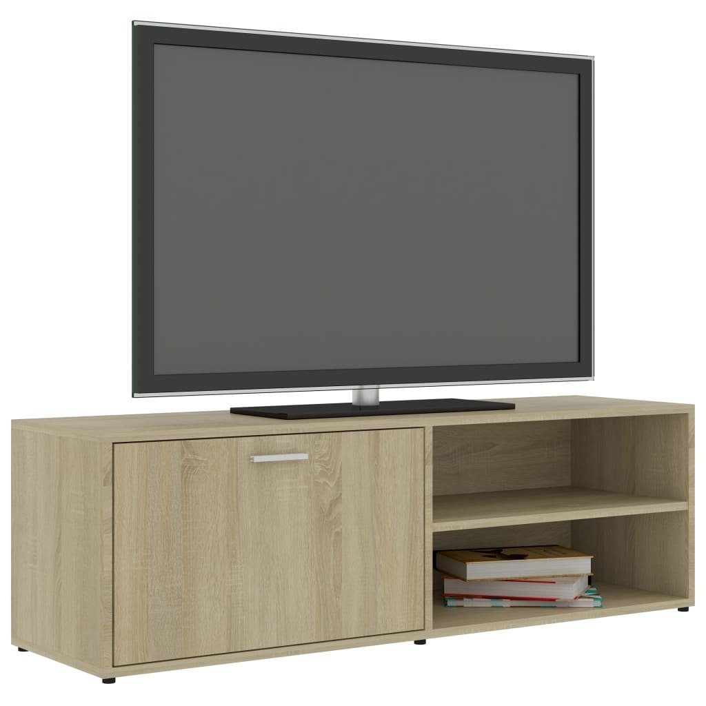 vidaXL TV-Schrank TV-Schrank 34 x cm Sonoma-Eiche Eiche Lowboard 120 Spanplatte x Sonoma 37