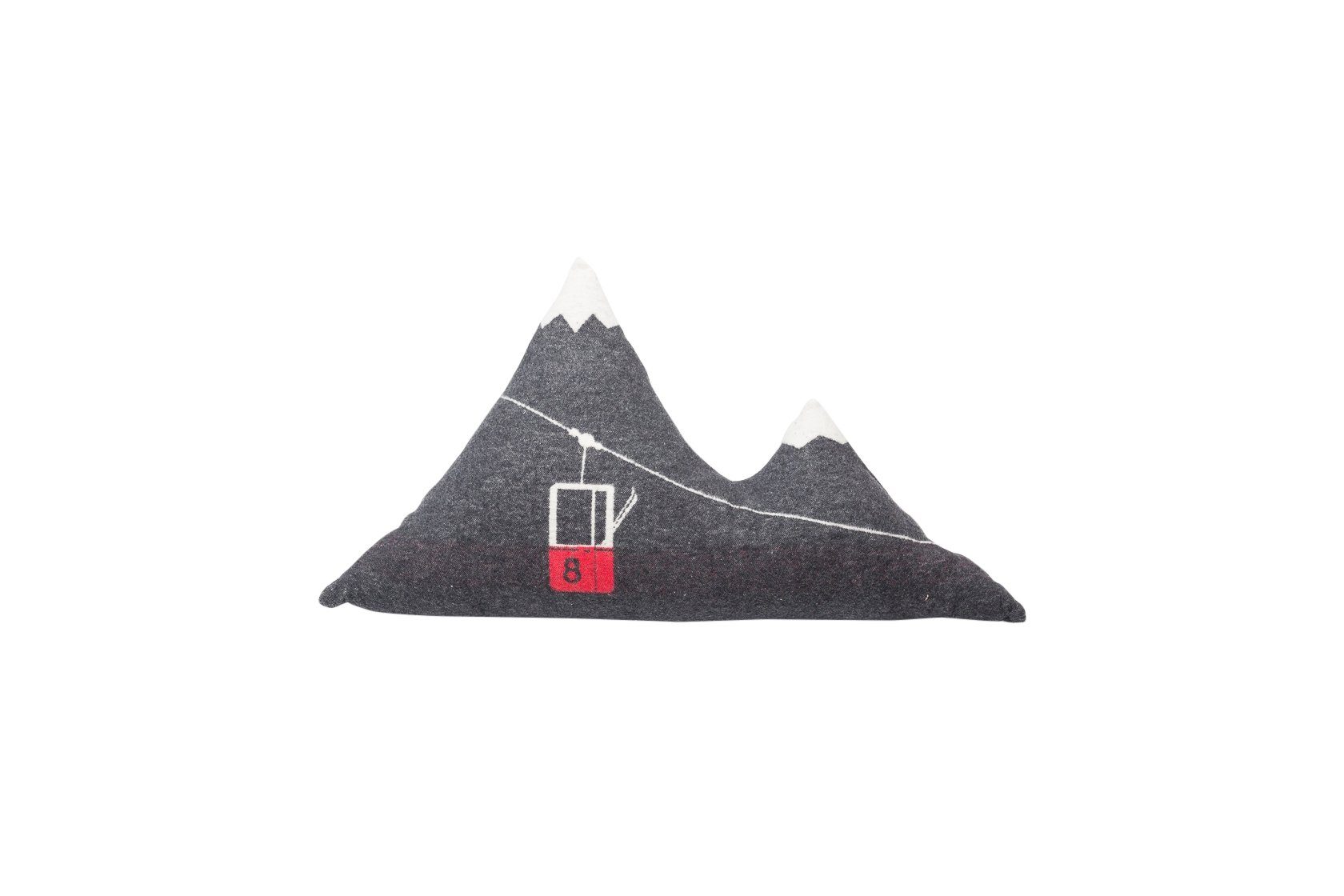 DAVID FUSSENEGGER Dekokissen gefüllt Silvretta 'Berg' 65 x 40 cm