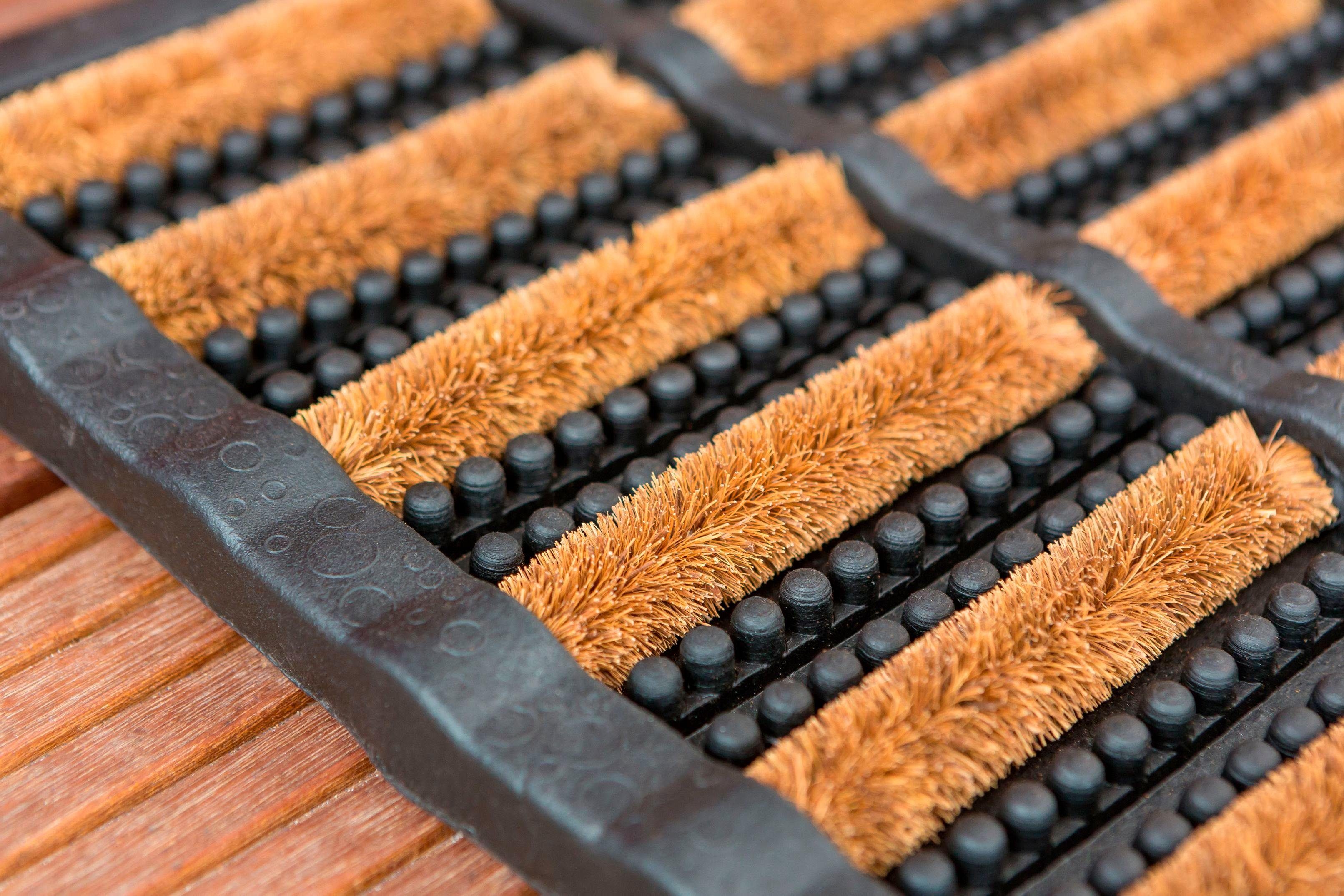 ASTRA Fußmatte Rimini 568-1, rechteckig, Höhe: 30 mm, Schmutzfangmatte, mit Kokosbürsten, In -und Outdoor geeignet