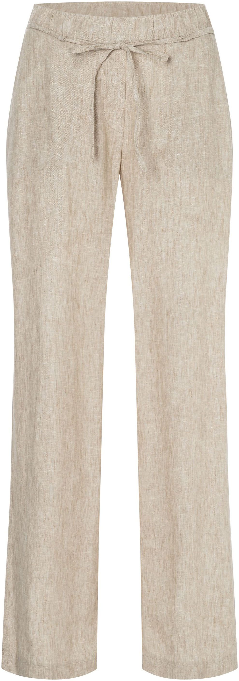 MAC Leinenhose CHIARA BELT Wide Fit, günstig online kaufen