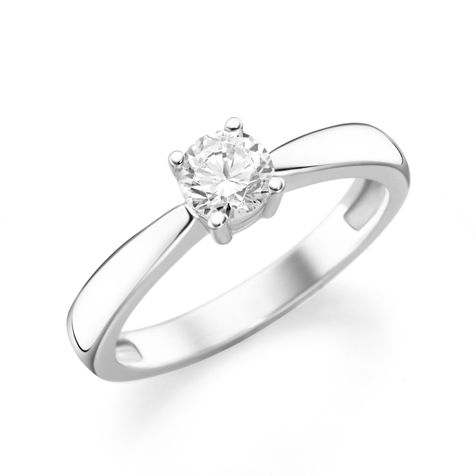 Luigi Merano Diamantring mit Brillant ca. 0,20 ct, 585 Gold