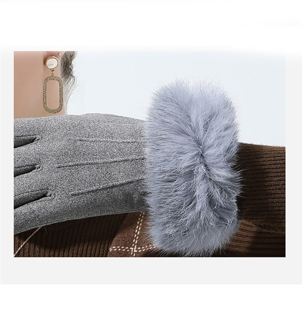 Winter Baumwollhandschuhe CTGtree Winddicht Warme Handschuhe Touchscreen Handschuhe Damen