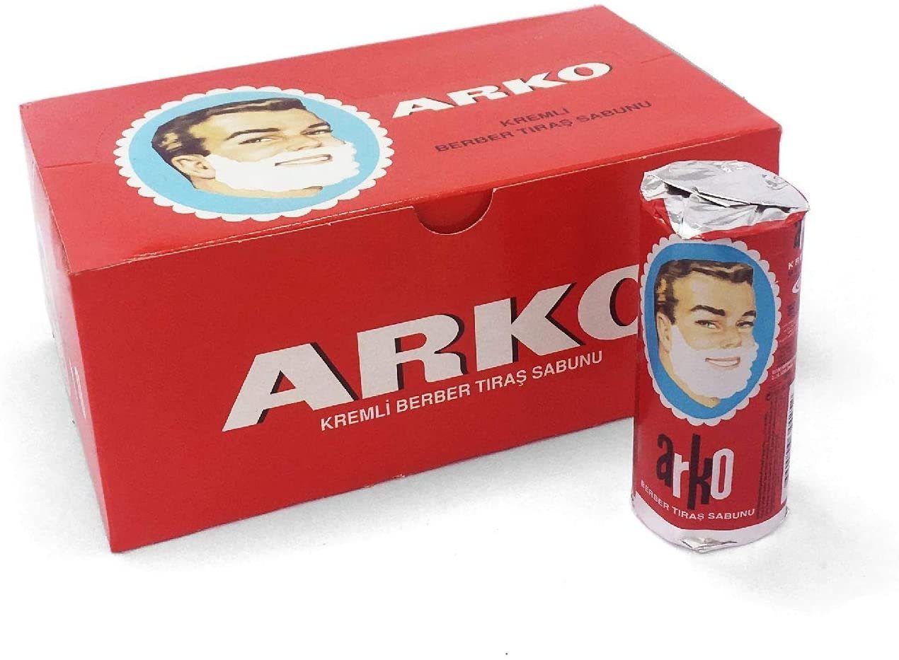 ARKO Rasierseife Arko 75g - Rasierseife - für die traditionelle Nassrasur