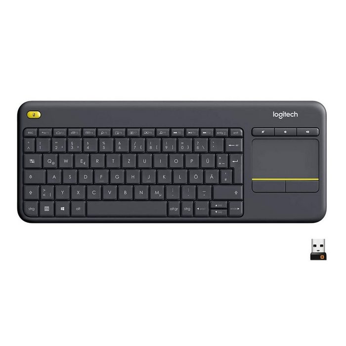 Logitech K 400 Plus Wireless Touch Keyboard PC-Tastatur