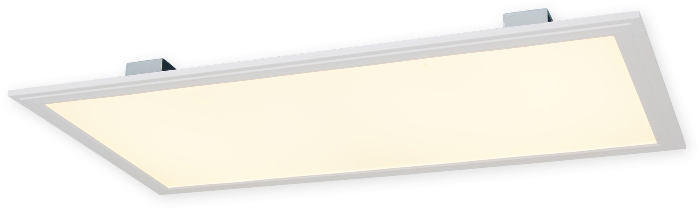 näve LED Panel Alegre, Bewegungsmelder, Timerfunktion, fest Reichweite bis Warmweiß, Microwave-Sensor 360° m Erfassungswinkel LED 10 integriert