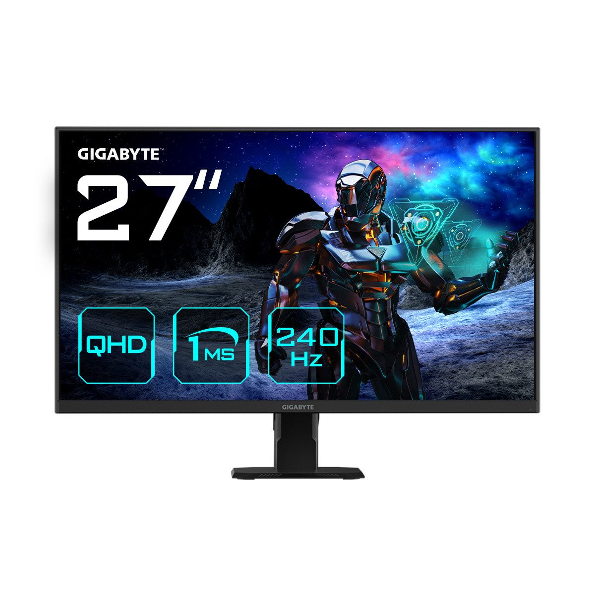 Gigabyte GS27Q X Gaming-Monitor (68,5 cm/27 ", 2560 x 1440 px, QHD, 1 ms Reaktionszeit, 300 Hz)