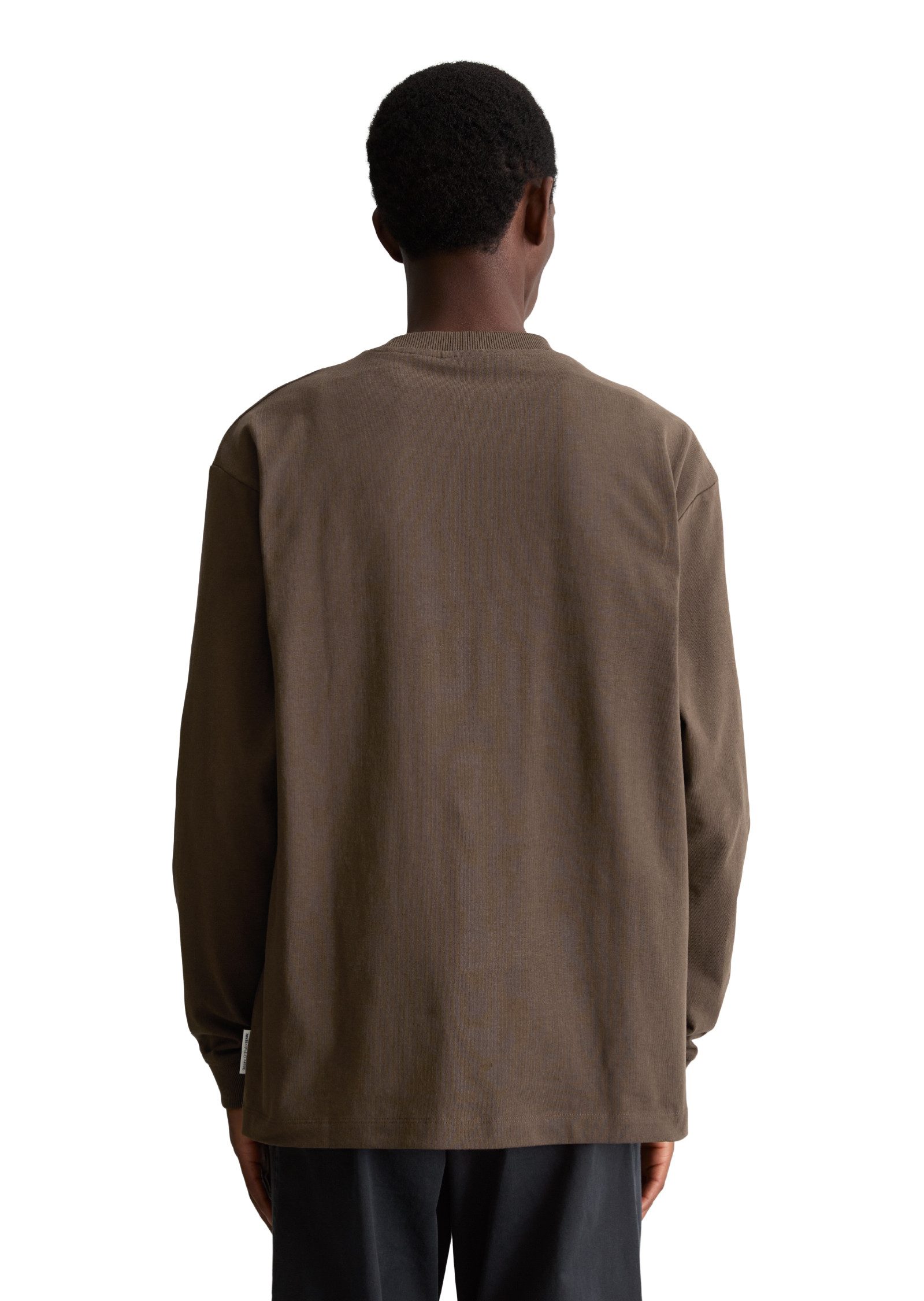 Marc O'Polo DENIM Langarmshirt aus Bio-Baumwolle – Bild 3 von 5