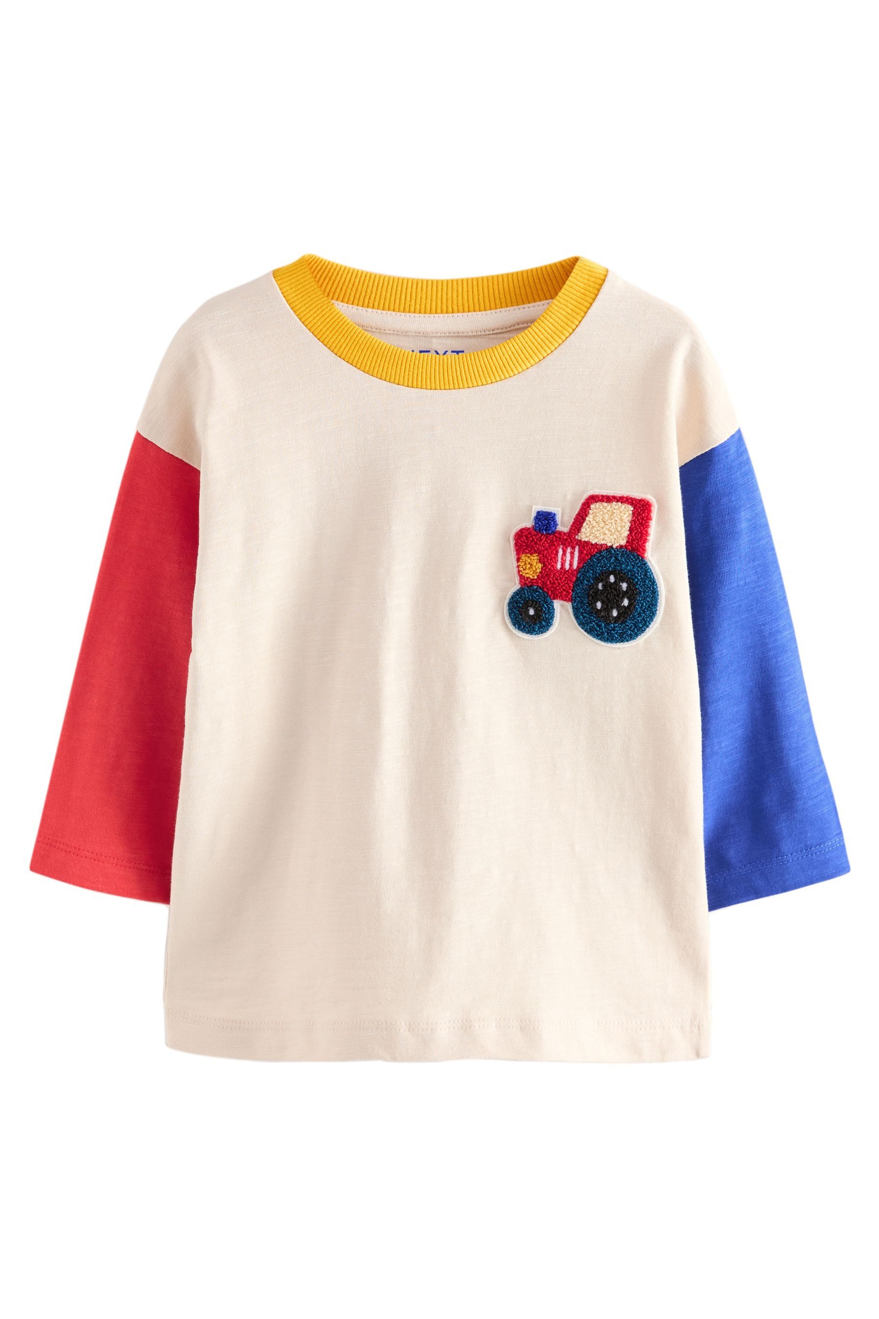 Next Langarmshirt Langärmeliges Shirt mit Applikation günstig online kaufen